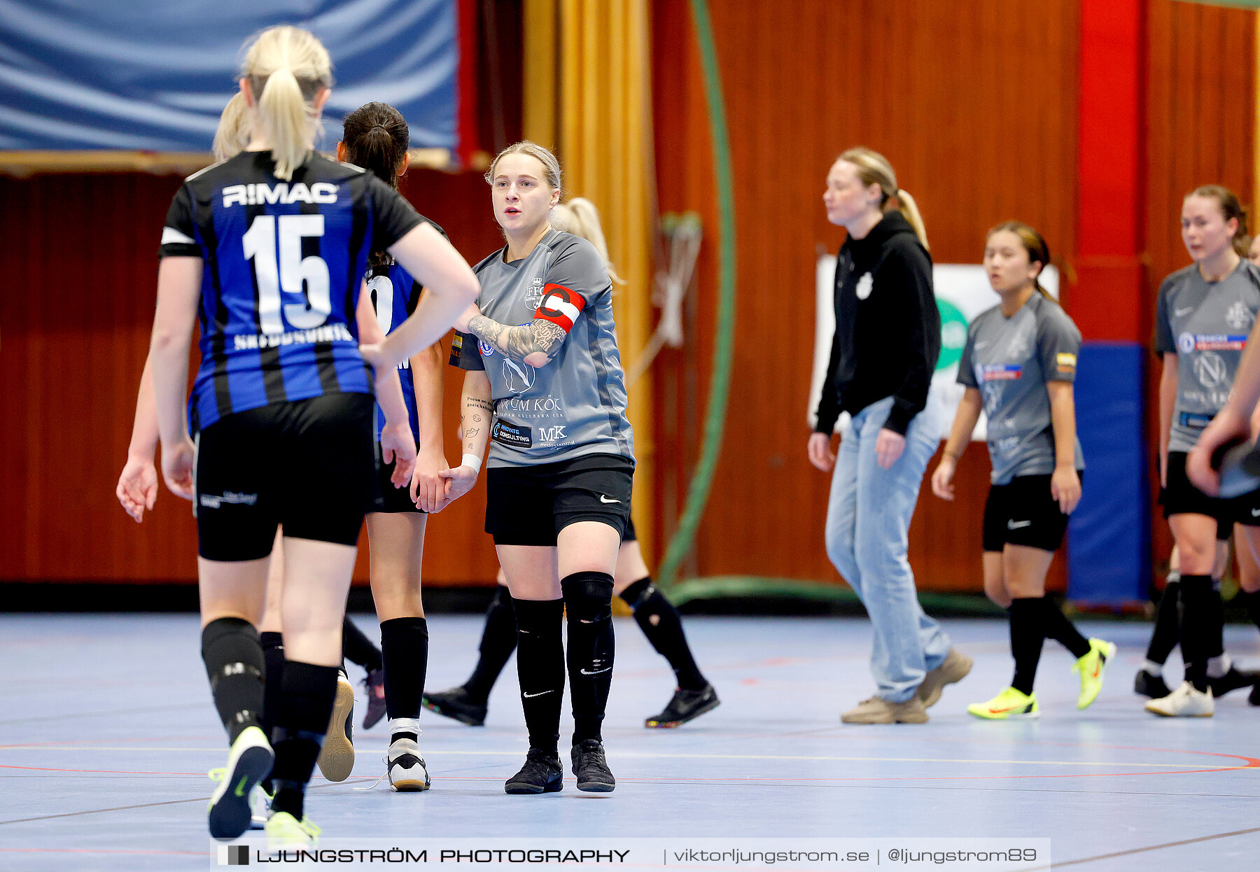 Dina-cupen 2024 FINAL Skövde KIK-Falköpings FC 1 0-1,dam,Idrottshallen,Töreboda,Sverige,Futsal,,2024,325739