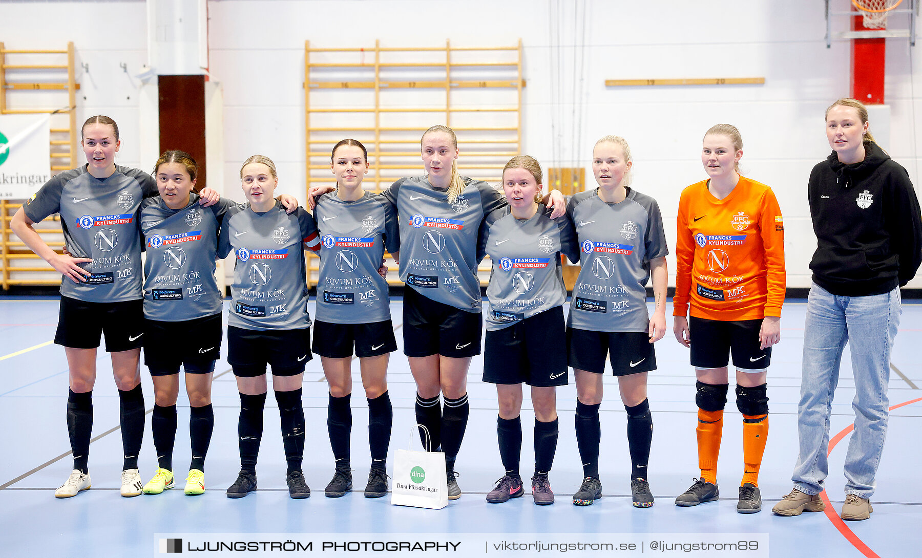 Dina-cupen 2024 FINAL Skövde KIK-Falköpings FC 1 0-1,dam,Idrottshallen,Töreboda,Sverige,Futsal,,2024,325745