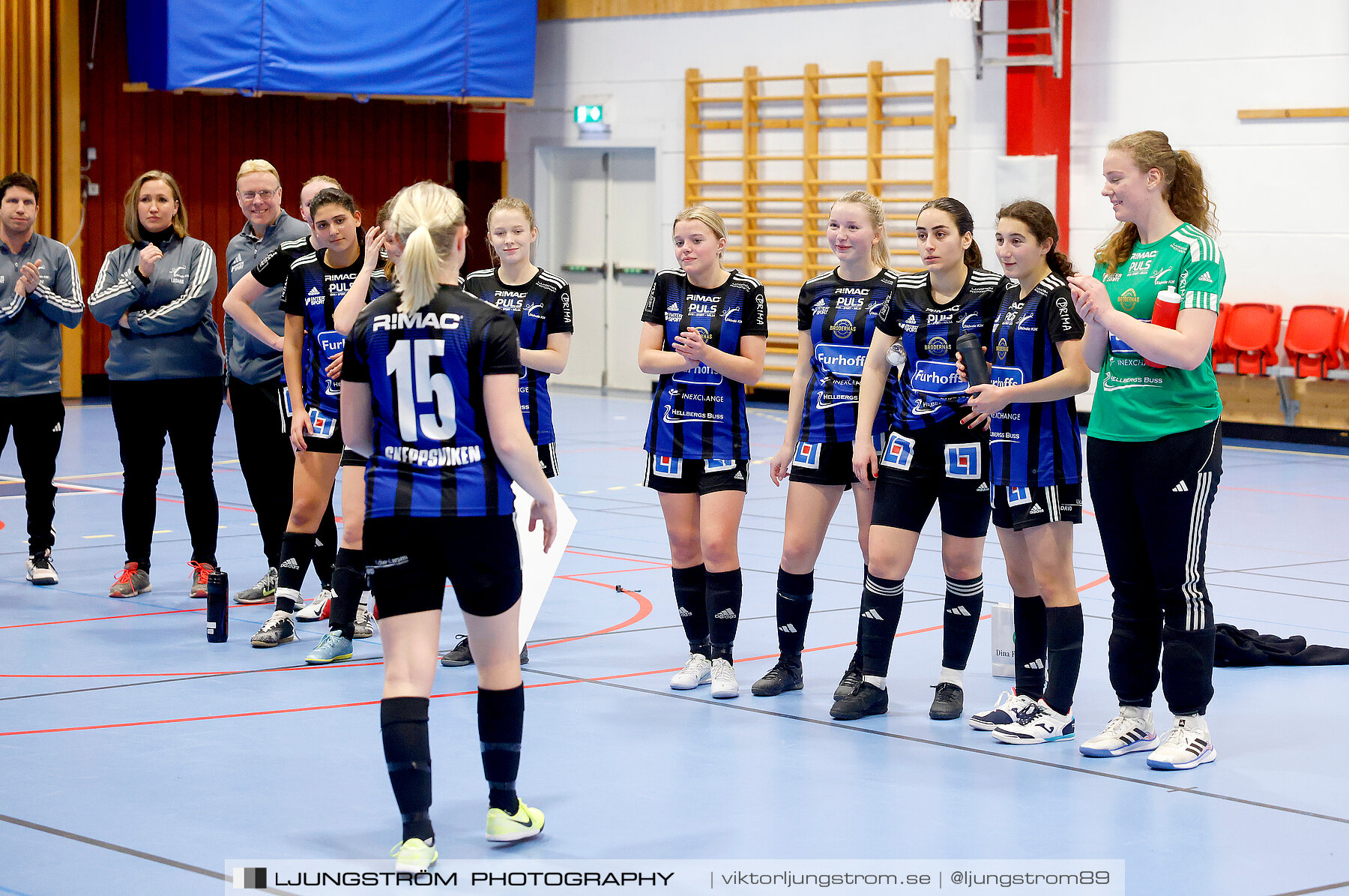 Dina-cupen 2024 FINAL Skövde KIK-Falköpings FC 1 0-1,dam,Idrottshallen,Töreboda,Sverige,Futsal,,2024,325748