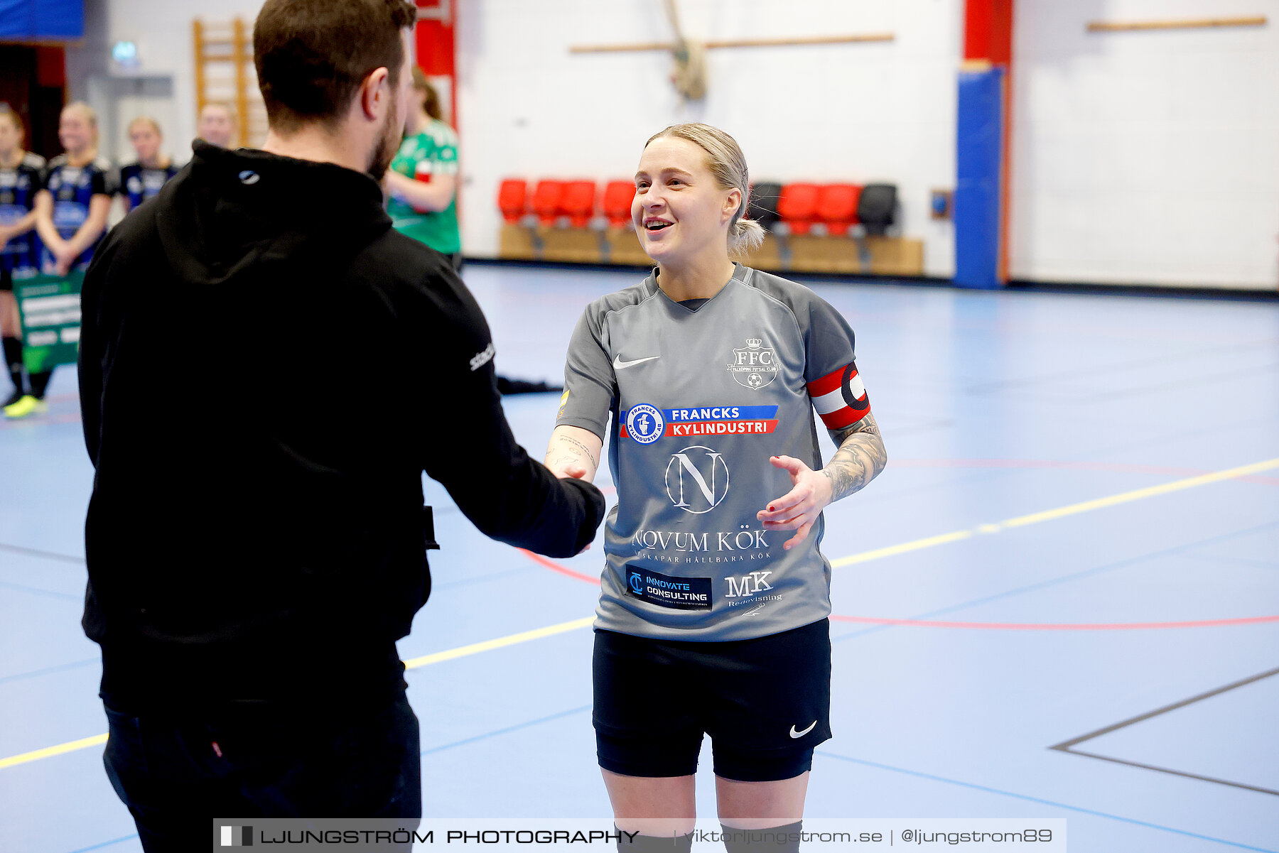 Dina-cupen 2024 FINAL Skövde KIK-Falköpings FC 1 0-1,dam,Idrottshallen,Töreboda,Sverige,Futsal,,2024,325749