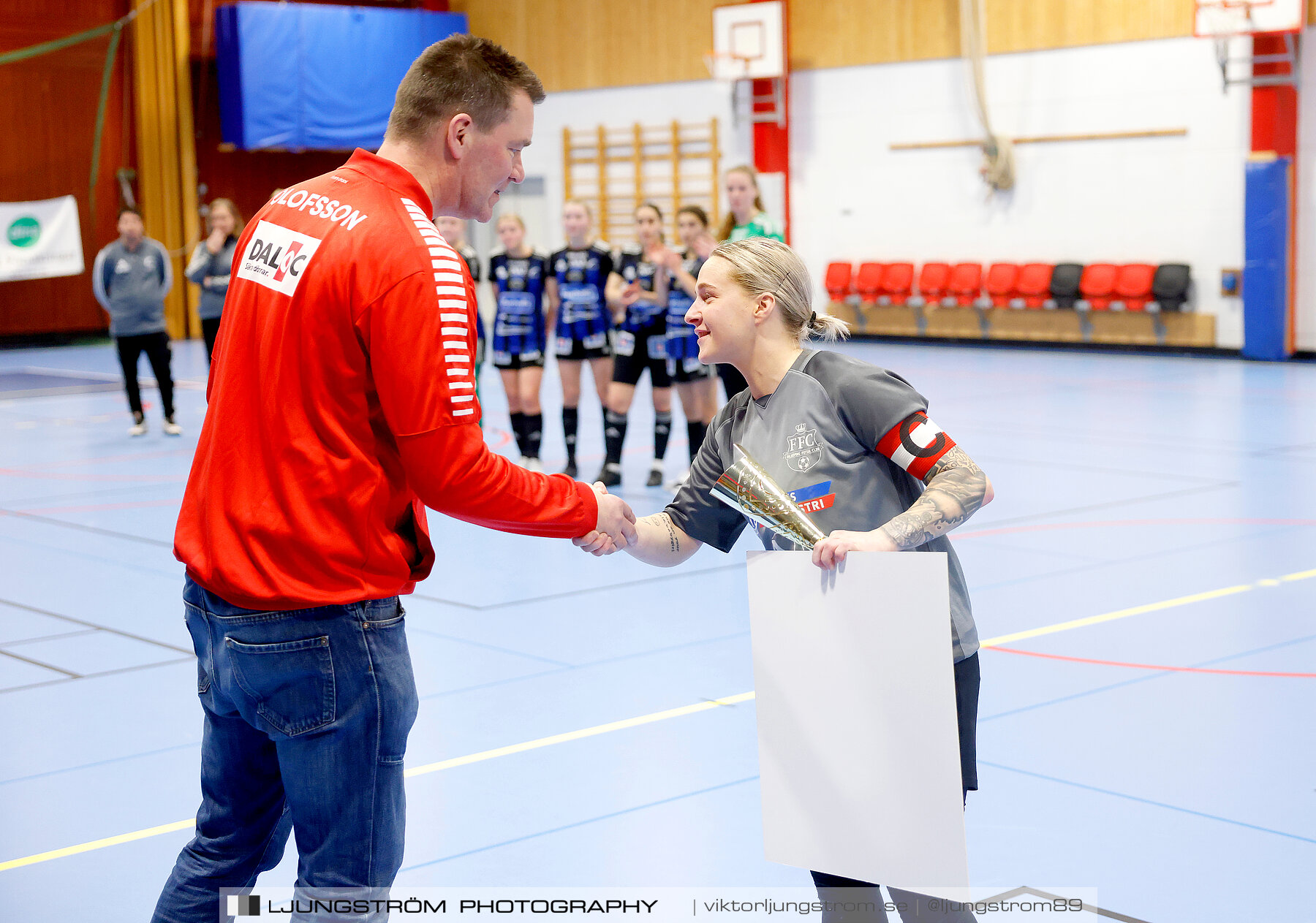 Dina-cupen 2024 FINAL Skövde KIK-Falköpings FC 1 0-1,dam,Idrottshallen,Töreboda,Sverige,Futsal,,2024,325750