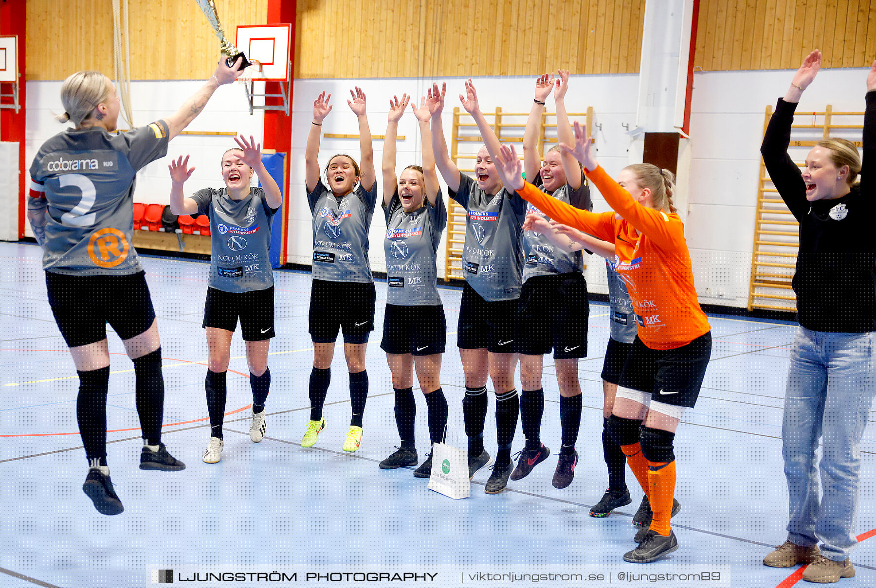 Dina-cupen 2024 FINAL Skövde KIK-Falköpings FC 1 0-1,dam,Idrottshallen,Töreboda,Sverige,Futsal,,2024,325754