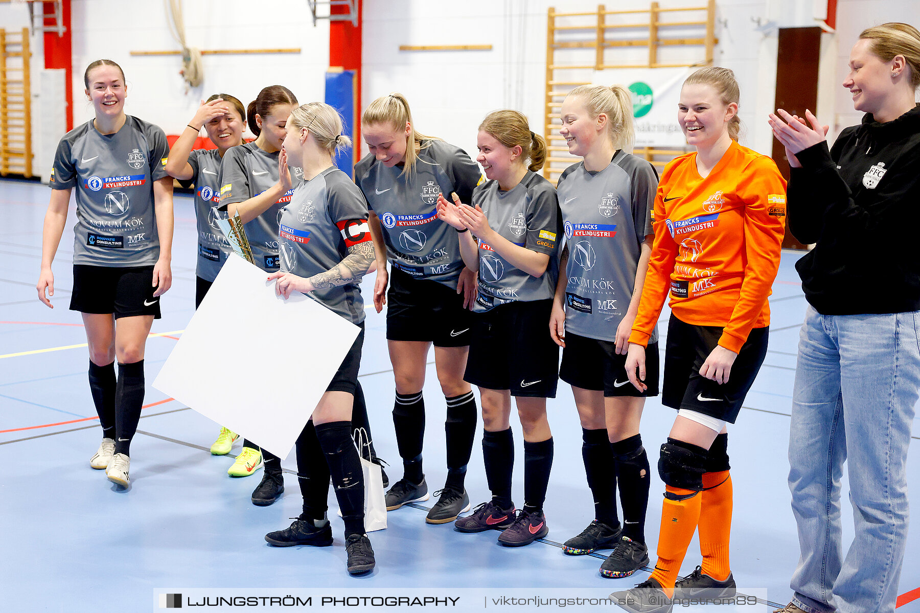 Dina-cupen 2024 FINAL Skövde KIK-Falköpings FC 1 0-1,dam,Idrottshallen,Töreboda,Sverige,Futsal,,2024,325762