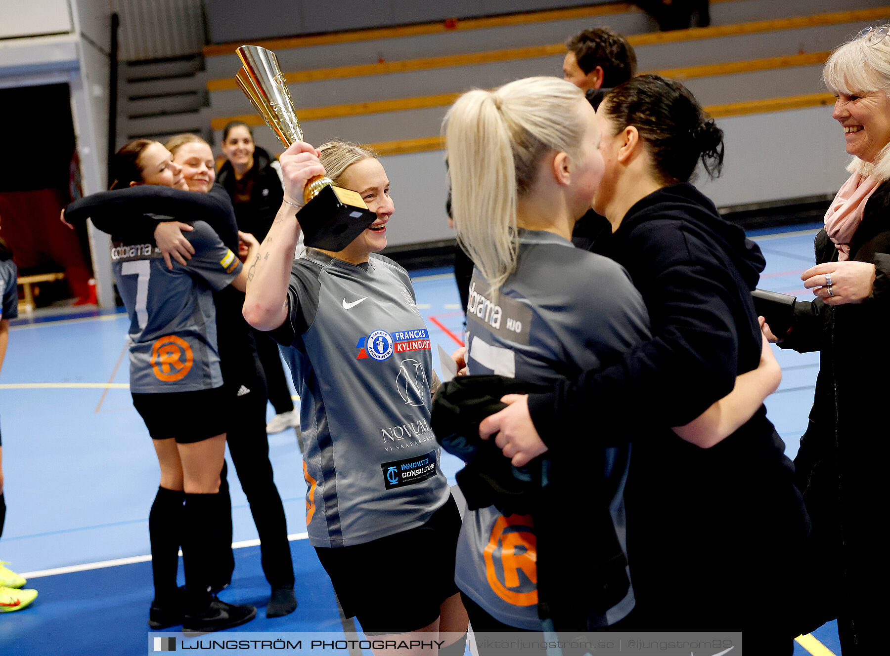 Dina-cupen 2024 FINAL Skövde KIK-Falköpings FC 1 0-1,dam,Idrottshallen,Töreboda,Sverige,Futsal,,2024,325770