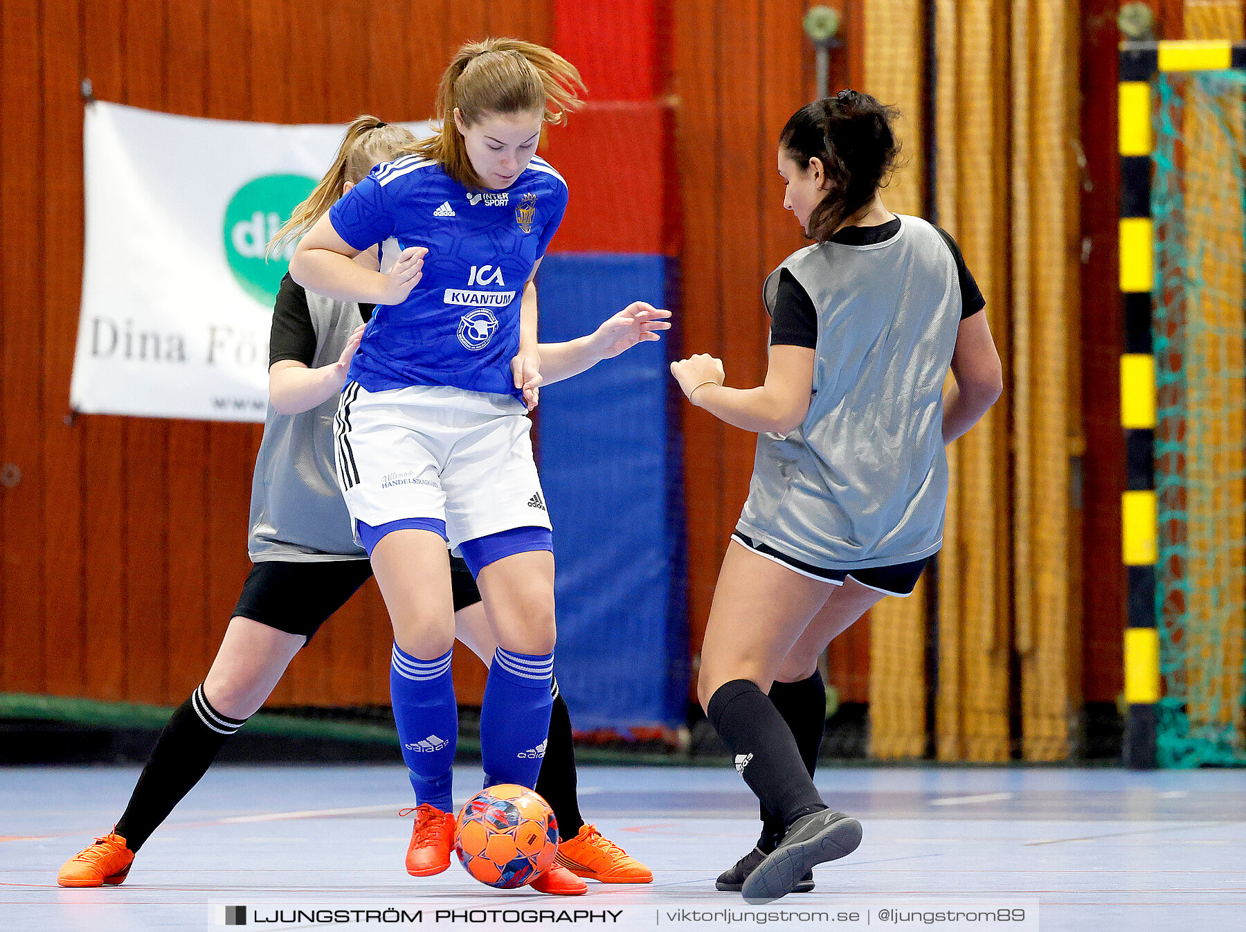 Dina-cupen 2024 Jula BK-Falköpings FC 2 0-2,dam,Idrottshallen,Töreboda,Sverige,Futsal,,2024,325774