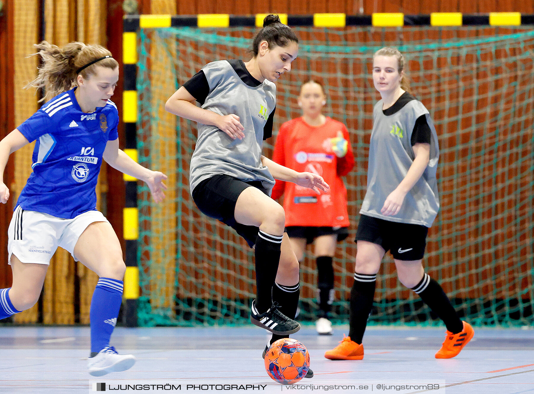 Dina-cupen 2024 Jula BK-Falköpings FC 2 0-2,dam,Idrottshallen,Töreboda,Sverige,Futsal,,2024,325777