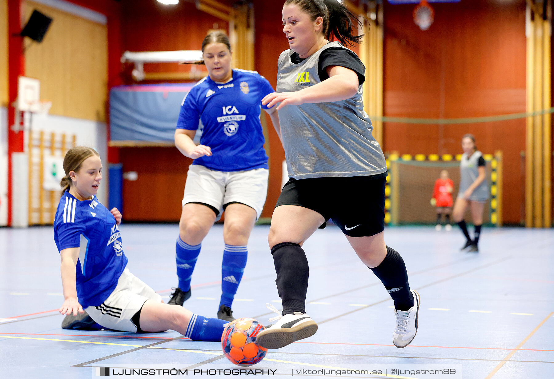 Dina-cupen 2024 Jula BK-Falköpings FC 2 0-2,dam,Idrottshallen,Töreboda,Sverige,Futsal,,2024,325839