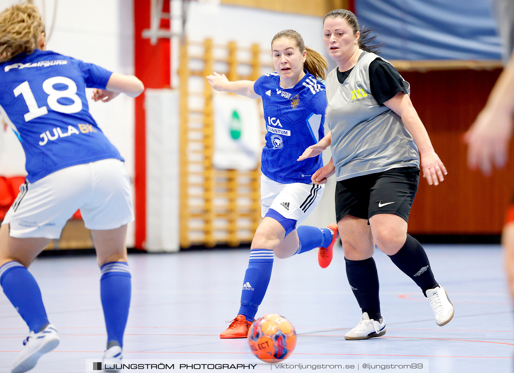 Dina-cupen 2024 Jula BK-Falköpings FC 2 0-2,dam,Idrottshallen,Töreboda,Sverige,Futsal,,2024,325849