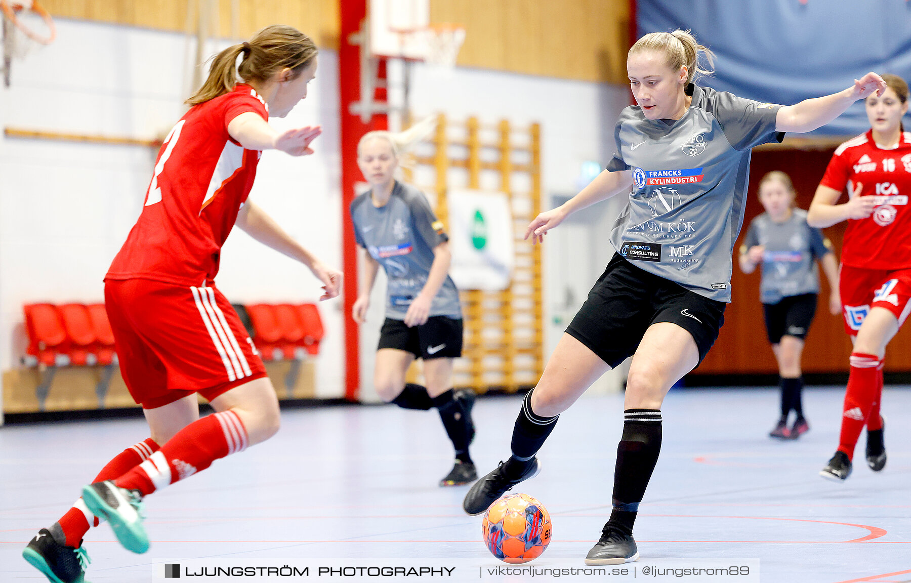 Dina-cupen 2024 Mariestads BoIS FF-Falköpings FC 1 0-2,dam,Idrottshallen,Töreboda,Sverige,Futsal,,2024,325885