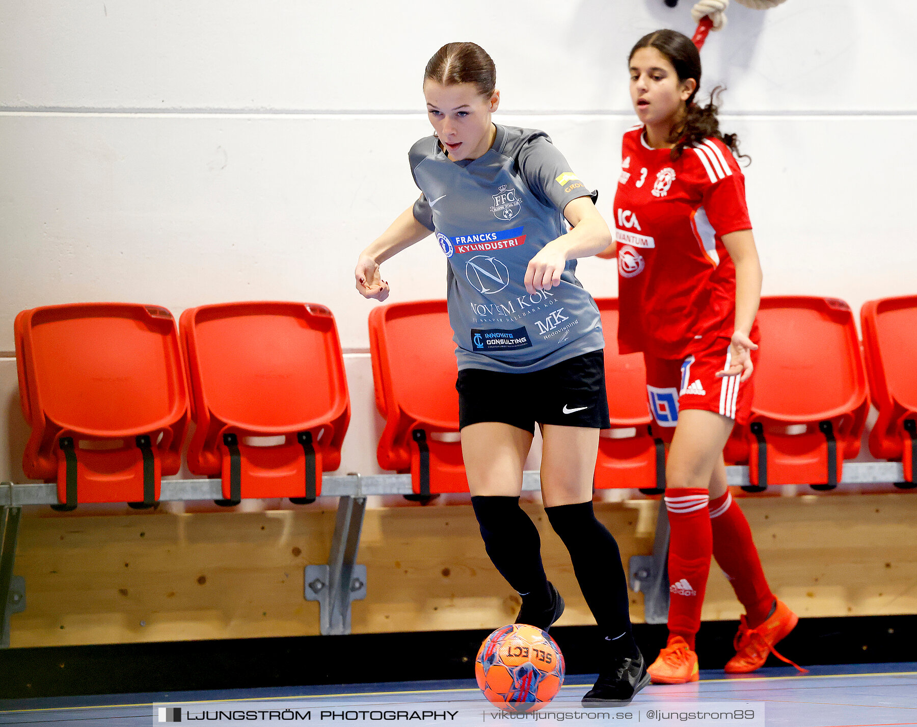 Dina-cupen 2024 Mariestads BoIS FF-Falköpings FC 1 0-2,dam,Idrottshallen,Töreboda,Sverige,Futsal,,2024,325923