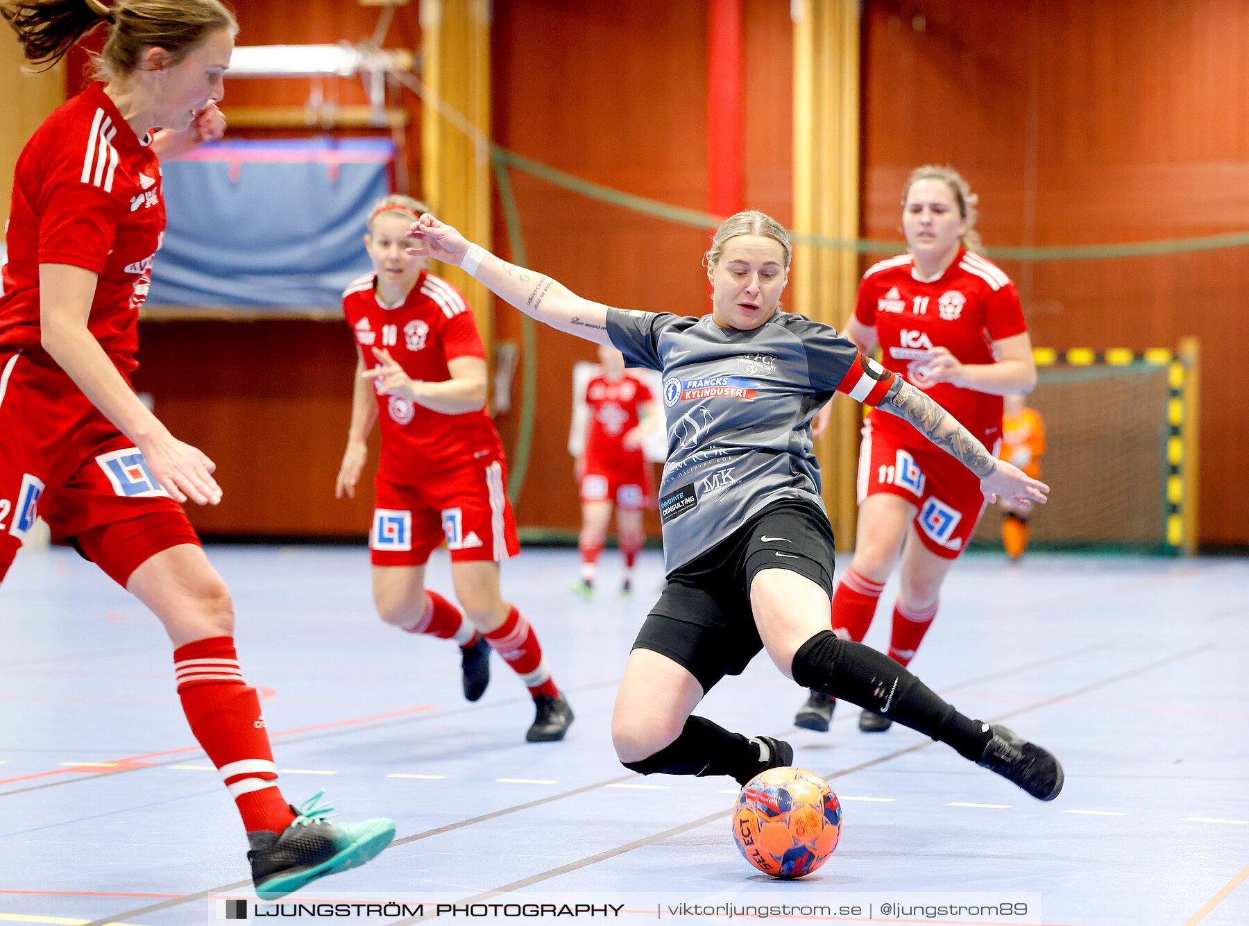 Dina-cupen 2024 Mariestads BoIS FF-Falköpings FC 1 0-2,dam,Idrottshallen,Töreboda,Sverige,Futsal,,2024,325932