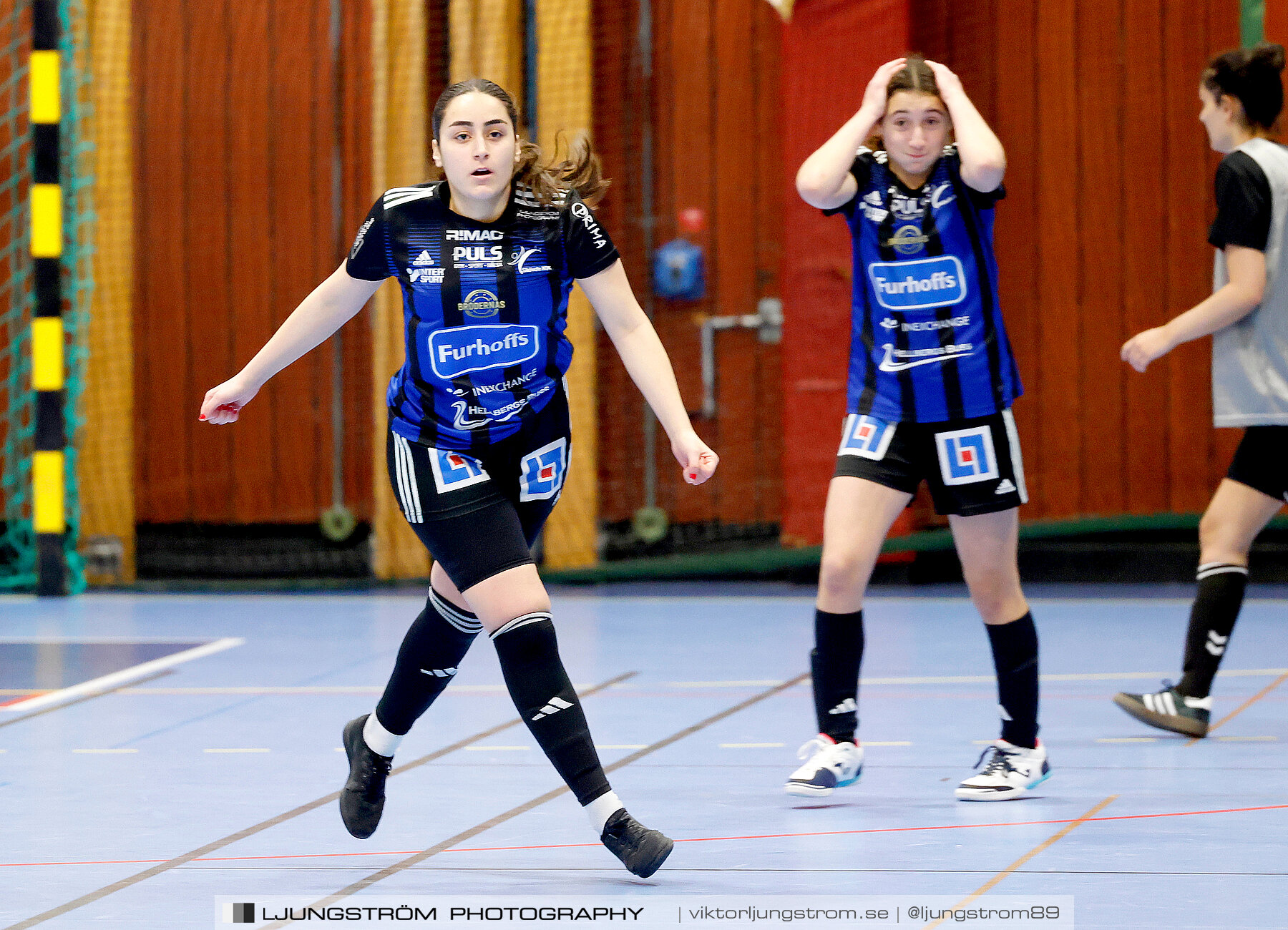 Dina-cupen 2024 1 4-final Skövde KIK-Falköpings FC 2 2-0,dam,Idrottshallen,Töreboda,Sverige,Futsal,,2024,325966