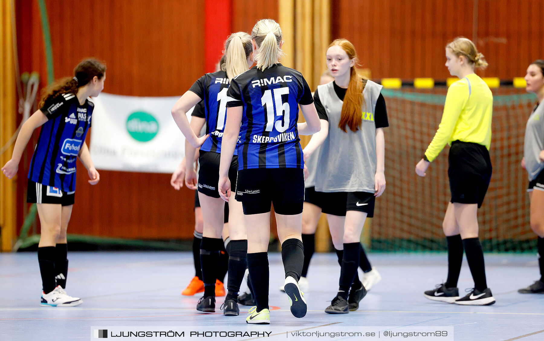 Dina-cupen 2024 1 4-final Skövde KIK-Falköpings FC 2 2-0,dam,Idrottshallen,Töreboda,Sverige,Futsal,,2024,326030