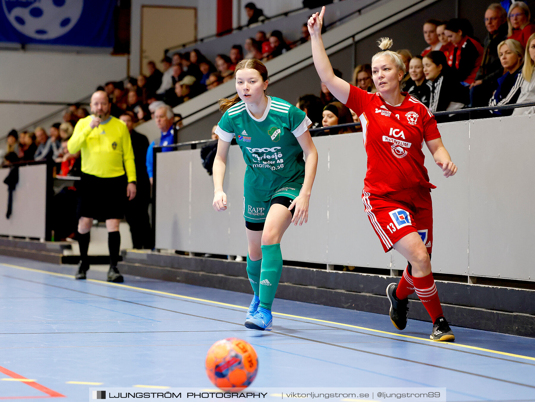 Dina-cupen 2024 1 4-final Mariestads BoIS FF-Våmbs IF 6-5,dam,Idrottshallen,Töreboda,Sverige,Futsal,,2024,326064