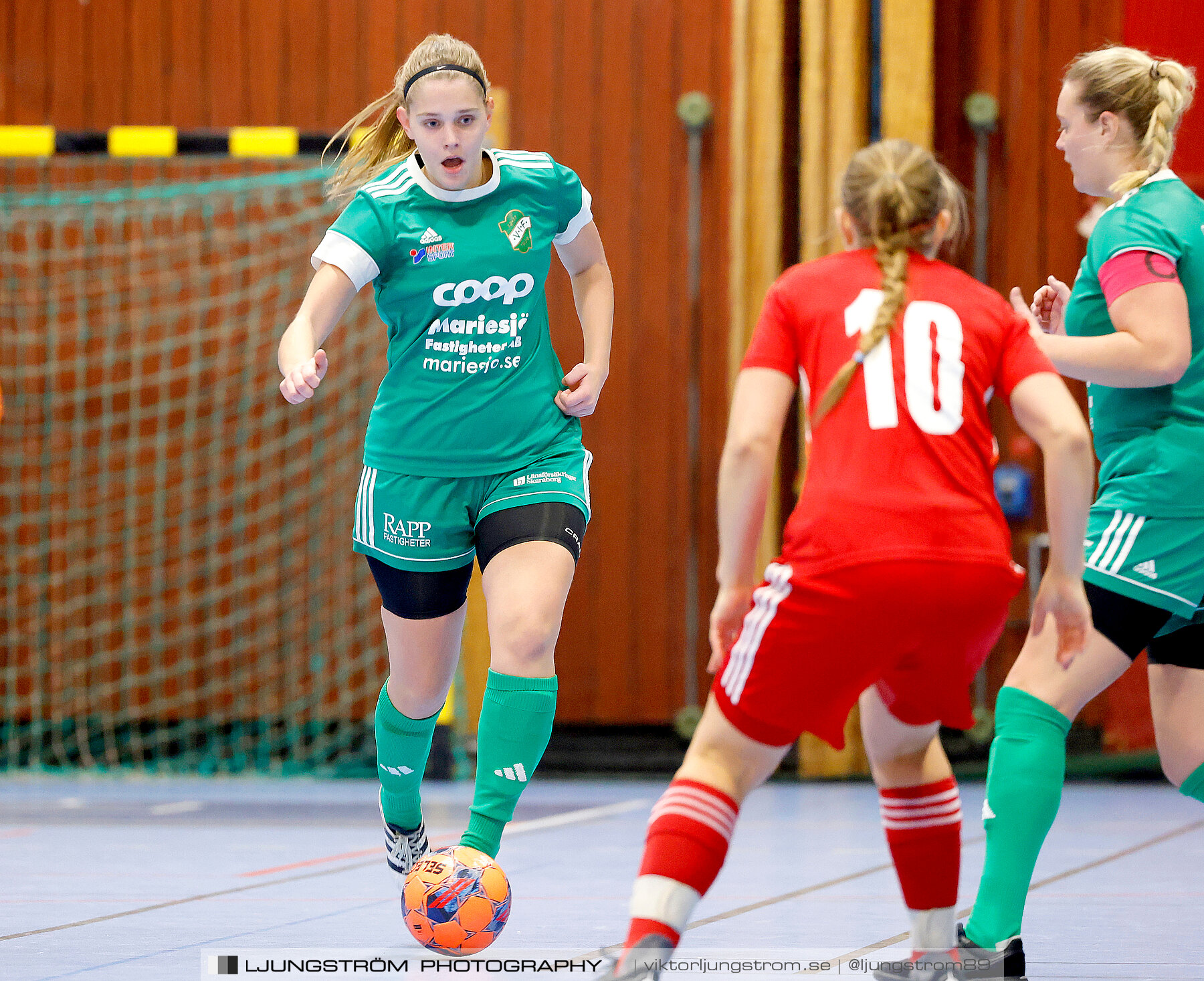 Dina-cupen 2024 1 4-final Mariestads BoIS FF-Våmbs IF 6-5,dam,Idrottshallen,Töreboda,Sverige,Futsal,,2024,326086