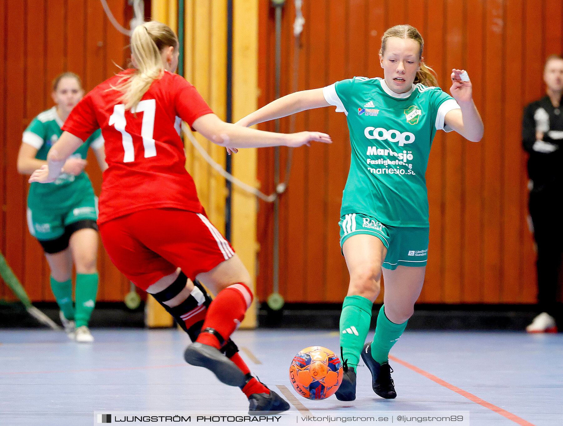 Dina-cupen 2024 1 4-final Mariestads BoIS FF-Våmbs IF 6-5,dam,Idrottshallen,Töreboda,Sverige,Futsal,,2024,326104