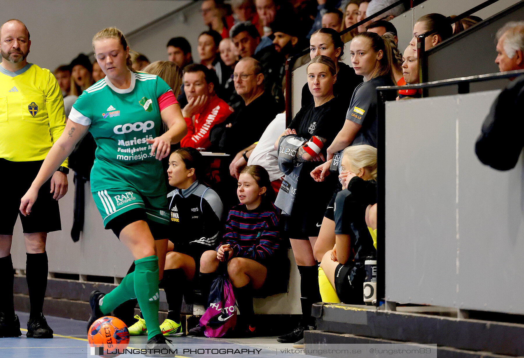 Dina-cupen 2024 1 4-final Mariestads BoIS FF-Våmbs IF 6-5,dam,Idrottshallen,Töreboda,Sverige,Futsal,,2024,326114