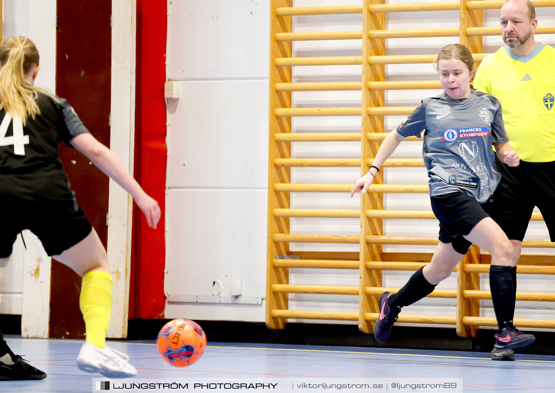 Dina-cupen 2024 1 4-final Falköpings FC 1-Fagersanna Mölltorp Brevik 3-0,dam,Idrottshallen,Töreboda,Sverige,Futsal,,2024,326162