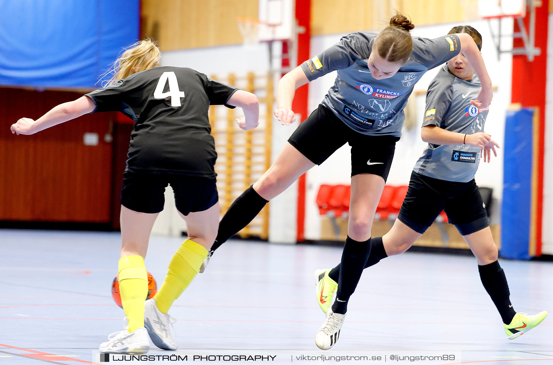 Dina-cupen 2024 1 4-final Falköpings FC 1-Fagersanna Mölltorp Brevik 3-0,dam,Idrottshallen,Töreboda,Sverige,Futsal,,2024,326174