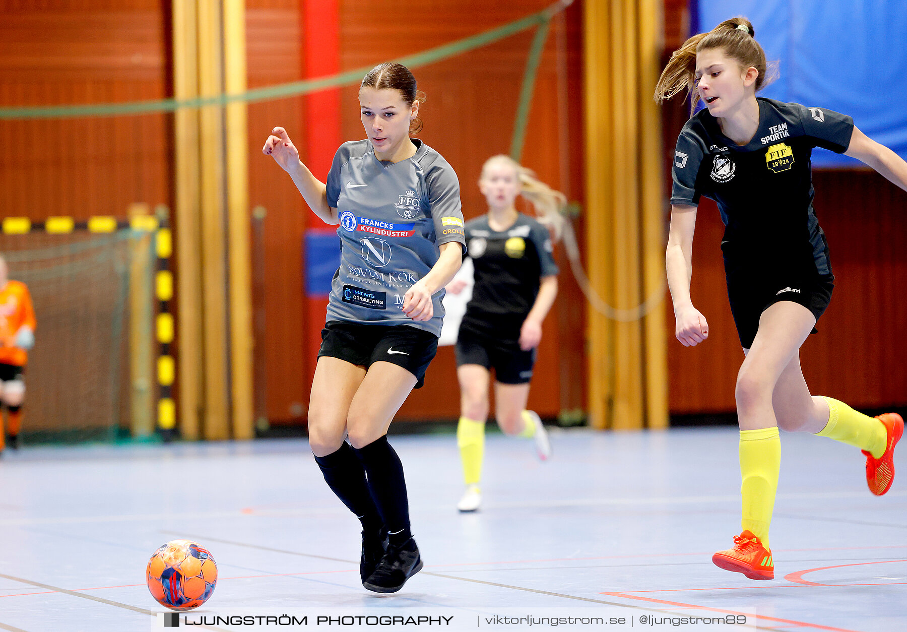 Dina-cupen 2024 1 4-final Falköpings FC 1-Fagersanna Mölltorp Brevik 3-0,dam,Idrottshallen,Töreboda,Sverige,Futsal,,2024,326176