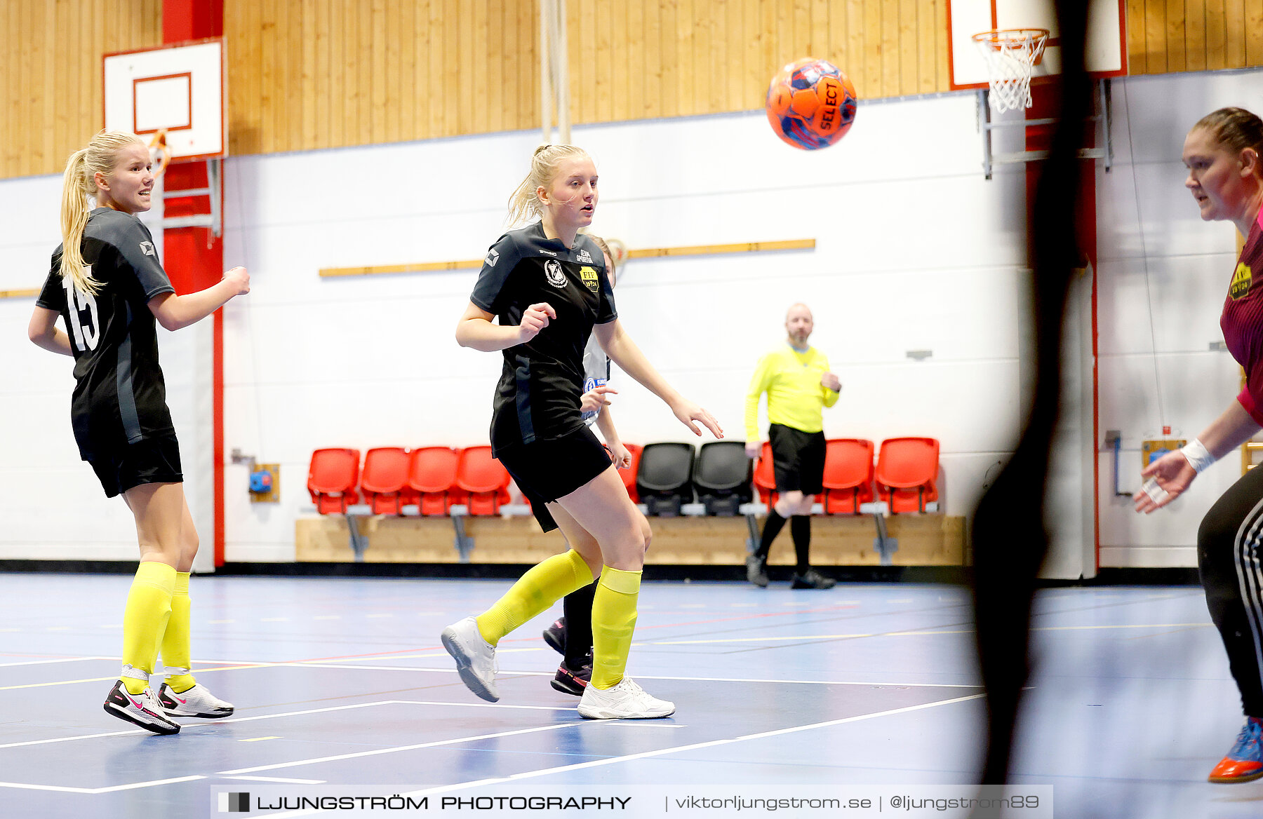 Dina-cupen 2024 1 4-final Falköpings FC 1-Fagersanna Mölltorp Brevik 3-0,dam,Idrottshallen,Töreboda,Sverige,Futsal,,2024,326181