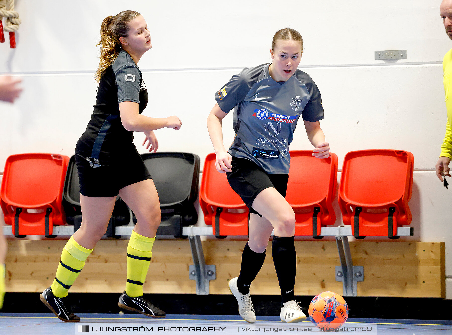 Dina-cupen 2024 1 4-final Falköpings FC 1-Fagersanna Mölltorp Brevik 3-0,dam,Idrottshallen,Töreboda,Sverige,Futsal,,2024,326193