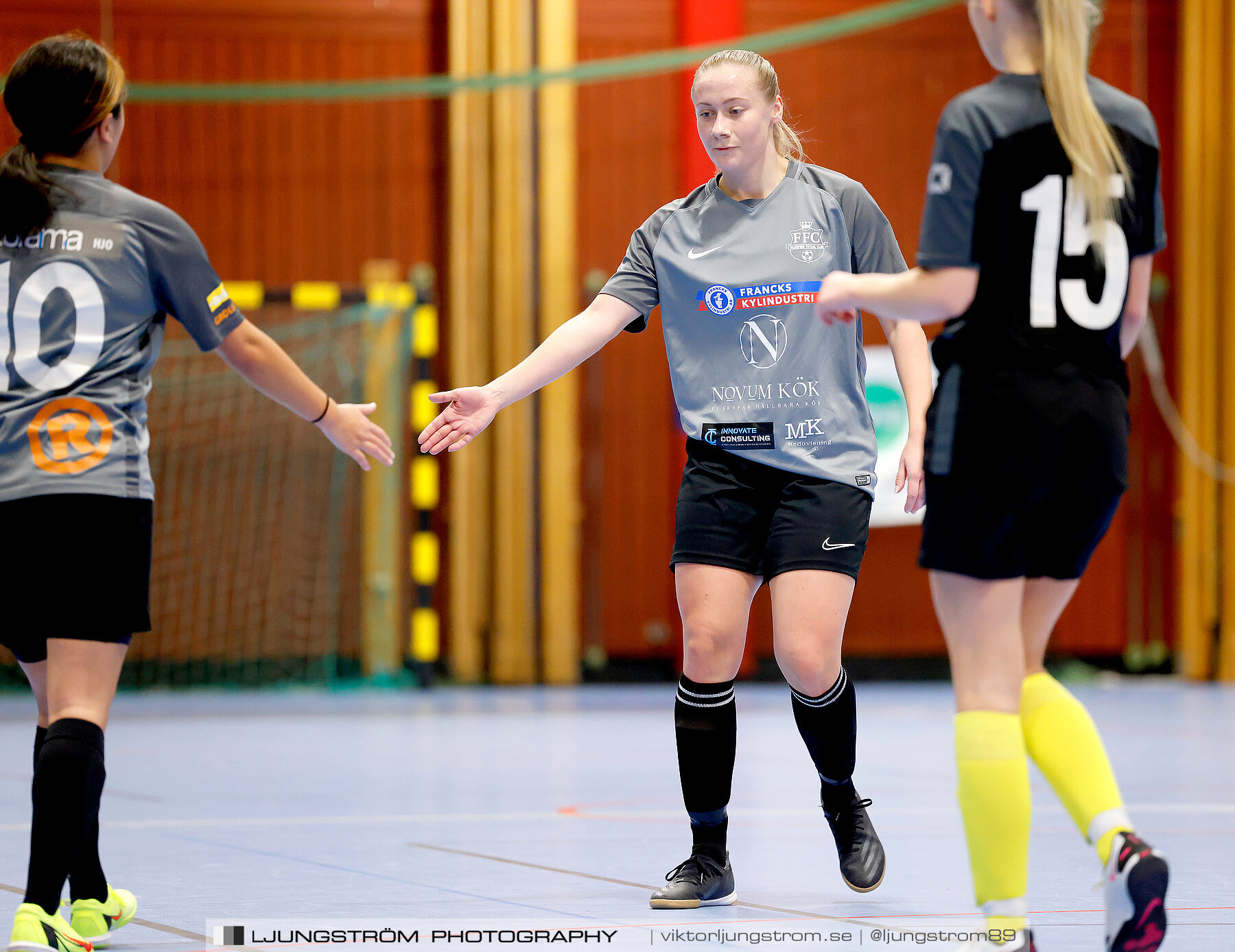 Dina-cupen 2024 1 4-final Falköpings FC 1-Fagersanna Mölltorp Brevik 3-0,dam,Idrottshallen,Töreboda,Sverige,Futsal,,2024,326205