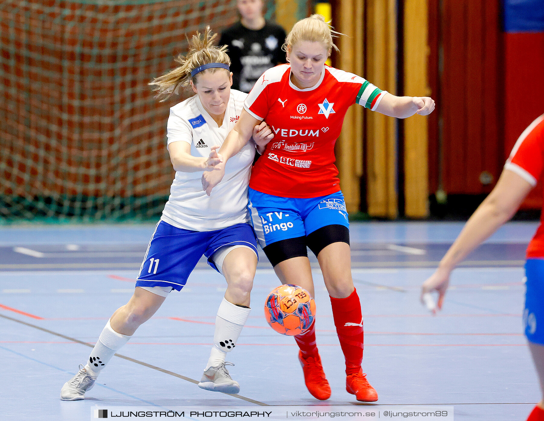 Dina-cupen 2024 1 4-final Vedums AIS-IFK Hjo 2-3,dam,Idrottshallen,Töreboda,Sverige,Futsal,,2024,326209