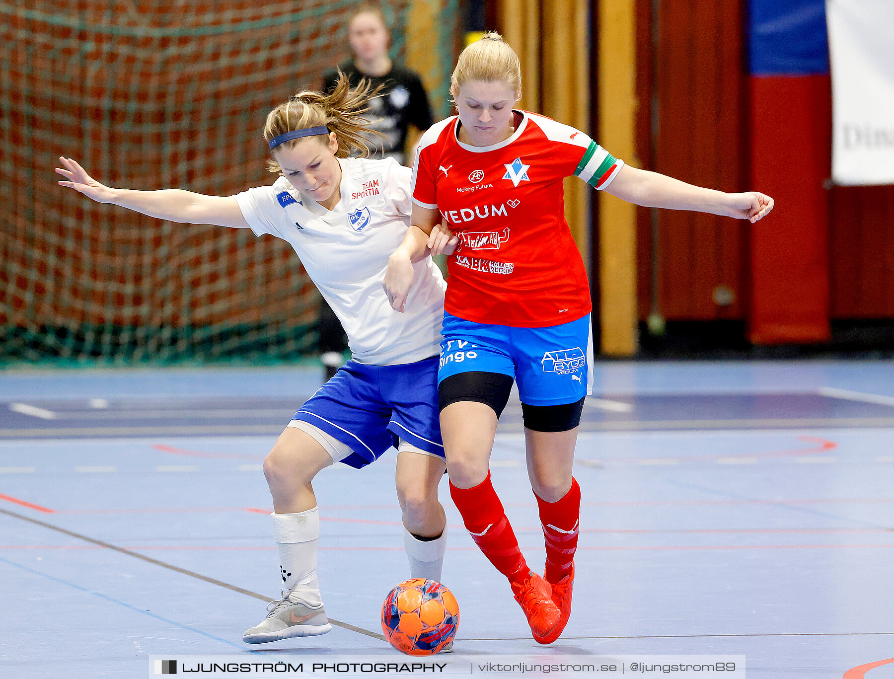 Dina-cupen 2024 1 4-final Vedums AIS-IFK Hjo 2-3,dam,Idrottshallen,Töreboda,Sverige,Futsal,,2024,326210