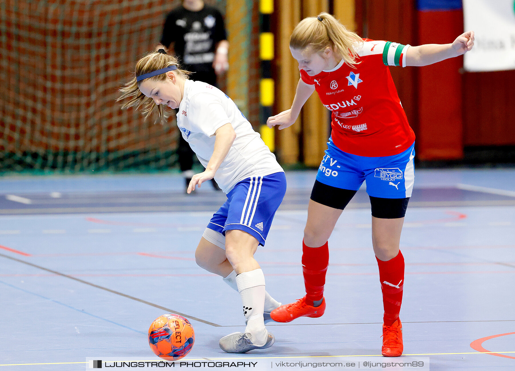 Dina-cupen 2024 1 4-final Vedums AIS-IFK Hjo 2-3,dam,Idrottshallen,Töreboda,Sverige,Futsal,,2024,326212