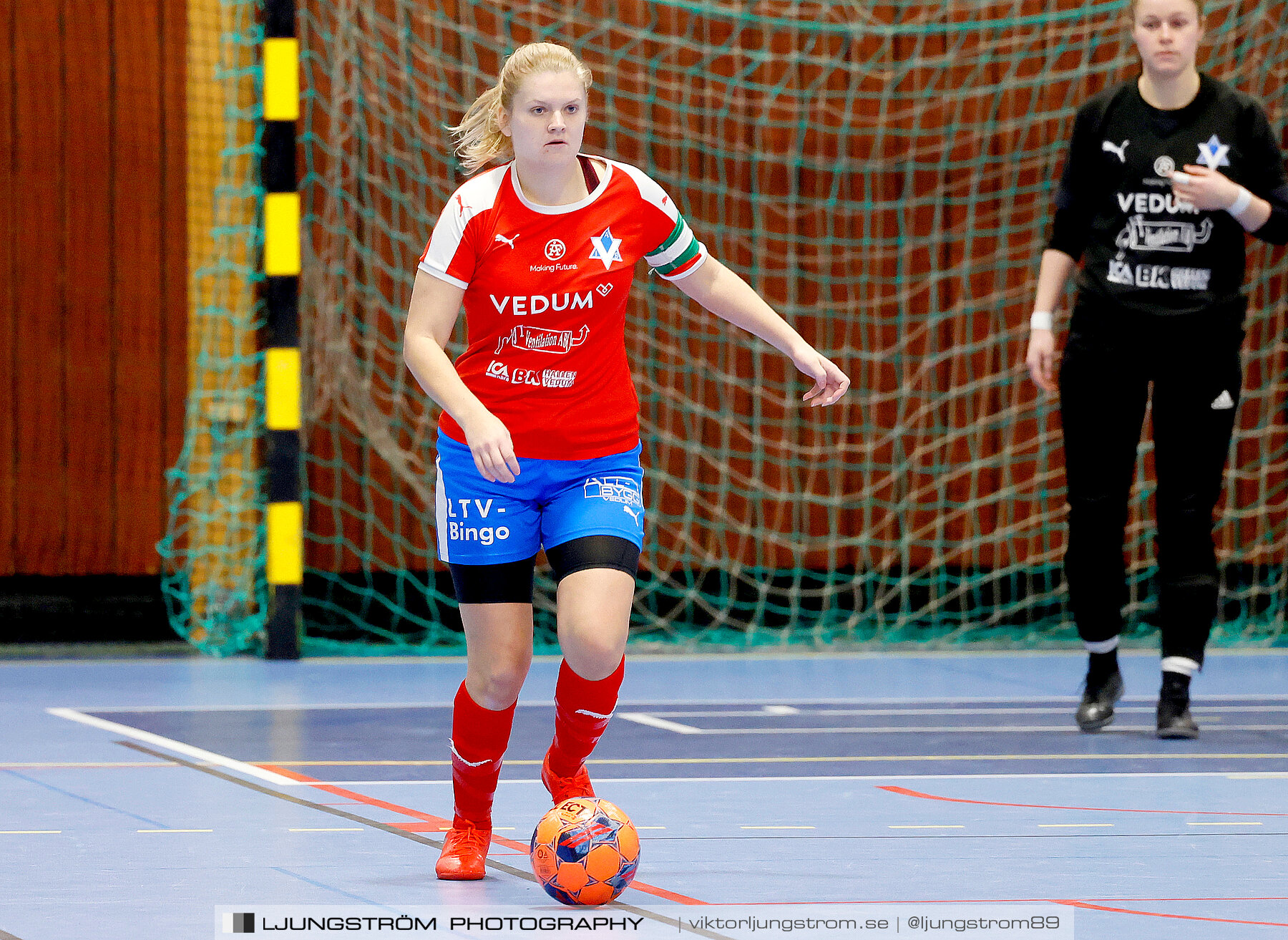 Dina-cupen 2024 1 4-final Vedums AIS-IFK Hjo 2-3,dam,Idrottshallen,Töreboda,Sverige,Futsal,,2024,326217