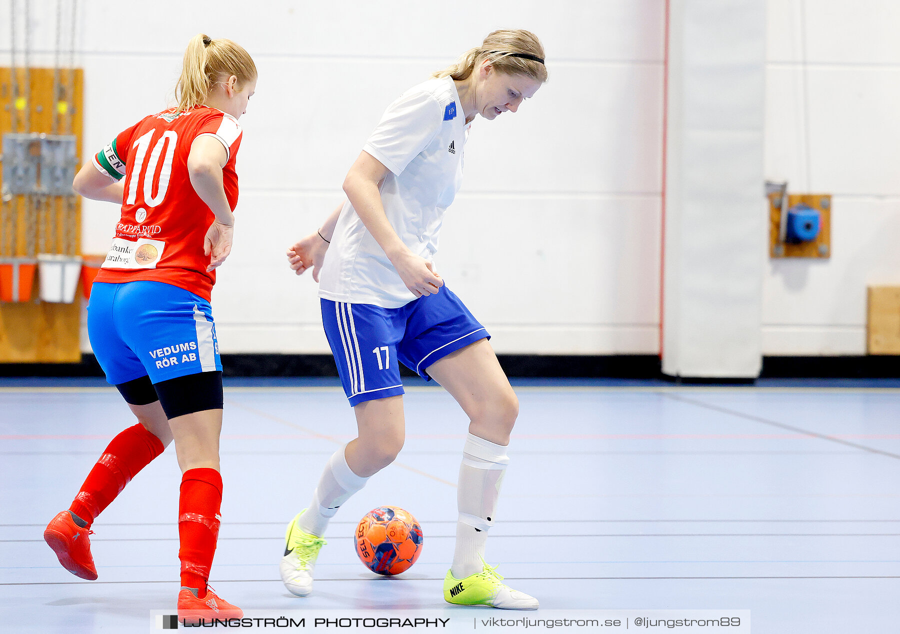 Dina-cupen 2024 1 4-final Vedums AIS-IFK Hjo 2-3,dam,Idrottshallen,Töreboda,Sverige,Futsal,,2024,326225