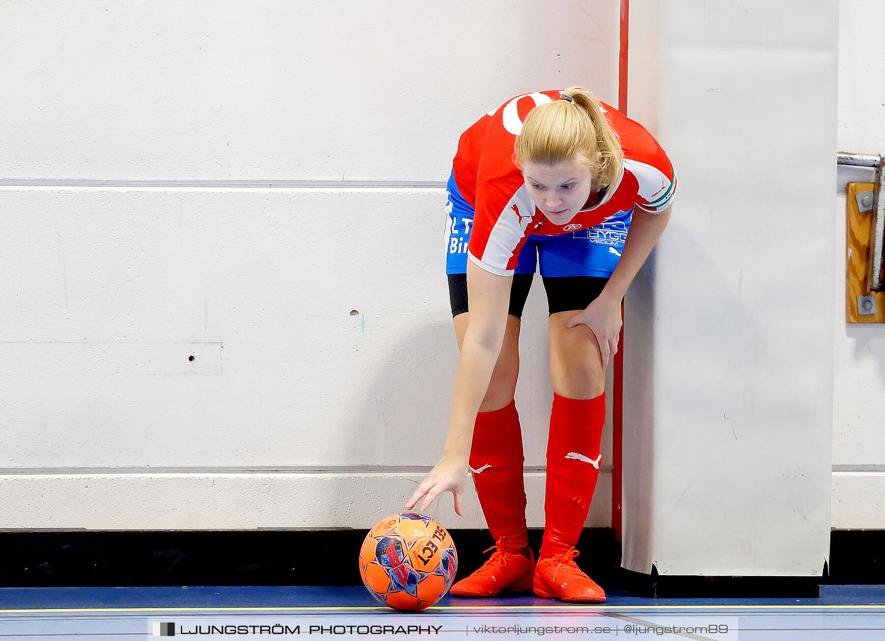 Dina-cupen 2024 1 4-final Vedums AIS-IFK Hjo 2-3,dam,Idrottshallen,Töreboda,Sverige,Futsal,,2024,326238