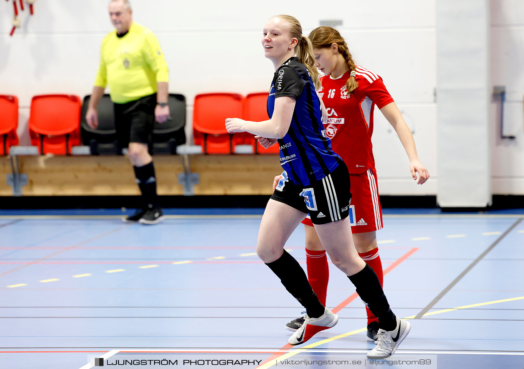 Dina-cupen 2024 1 2-final Skövde KIK-Mariestads BoIS FF 2-0,dam,Idrottshallen,Töreboda,Sverige,Futsal,,2024,326240
