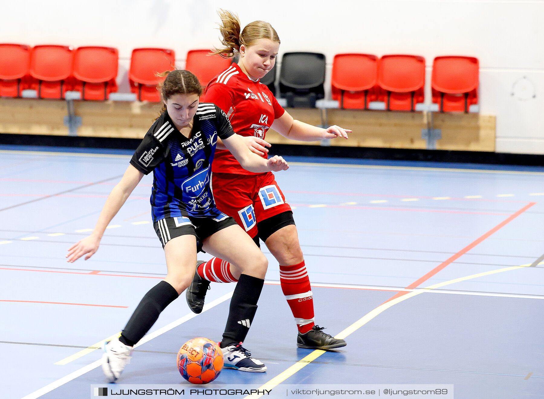 Dina-cupen 2024 1 2-final Skövde KIK-Mariestads BoIS FF 2-0,dam,Idrottshallen,Töreboda,Sverige,Futsal,,2024,326248
