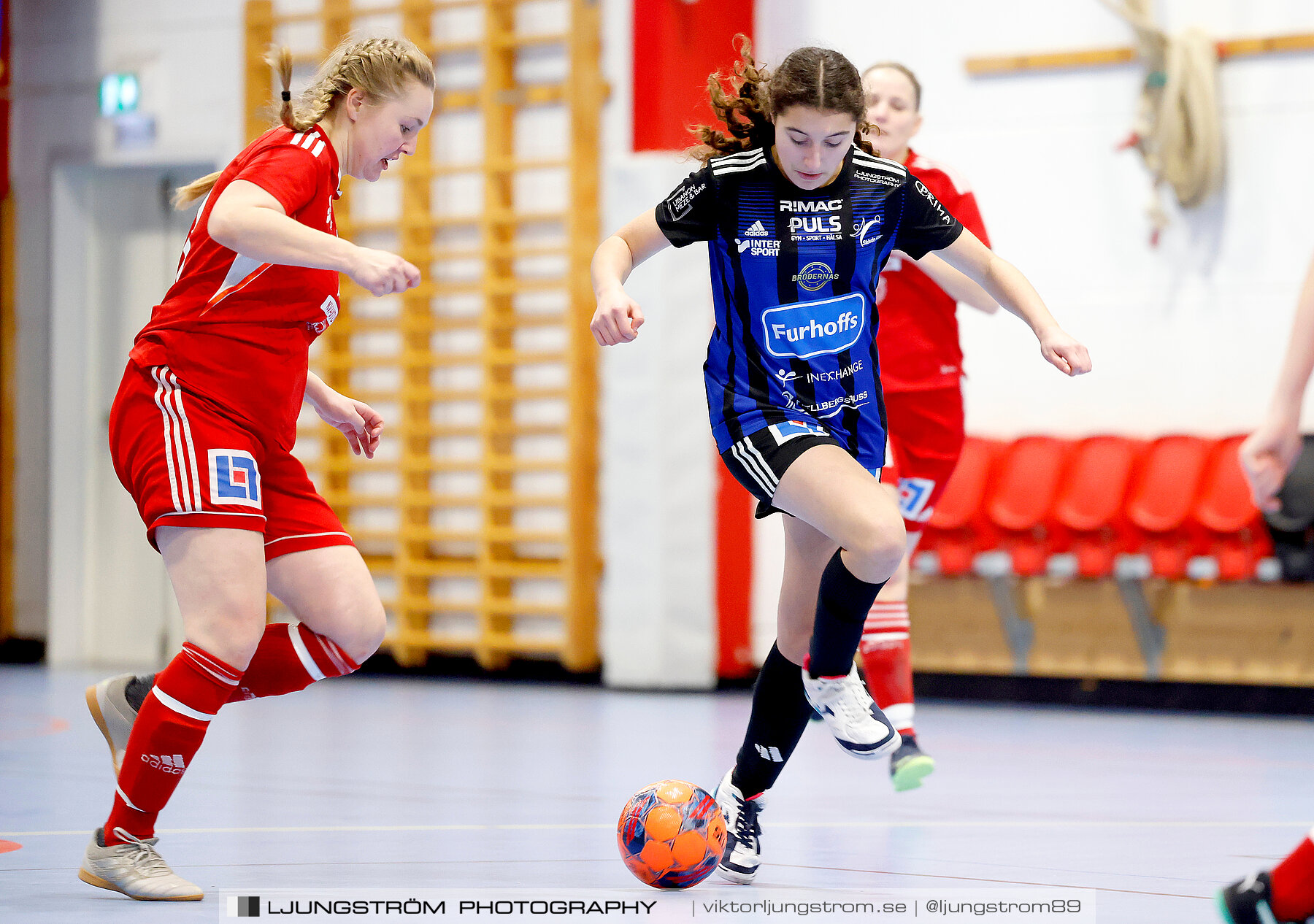 Dina-cupen 2024 1 2-final Skövde KIK-Mariestads BoIS FF 2-0,dam,Idrottshallen,Töreboda,Sverige,Futsal,,2024,326249