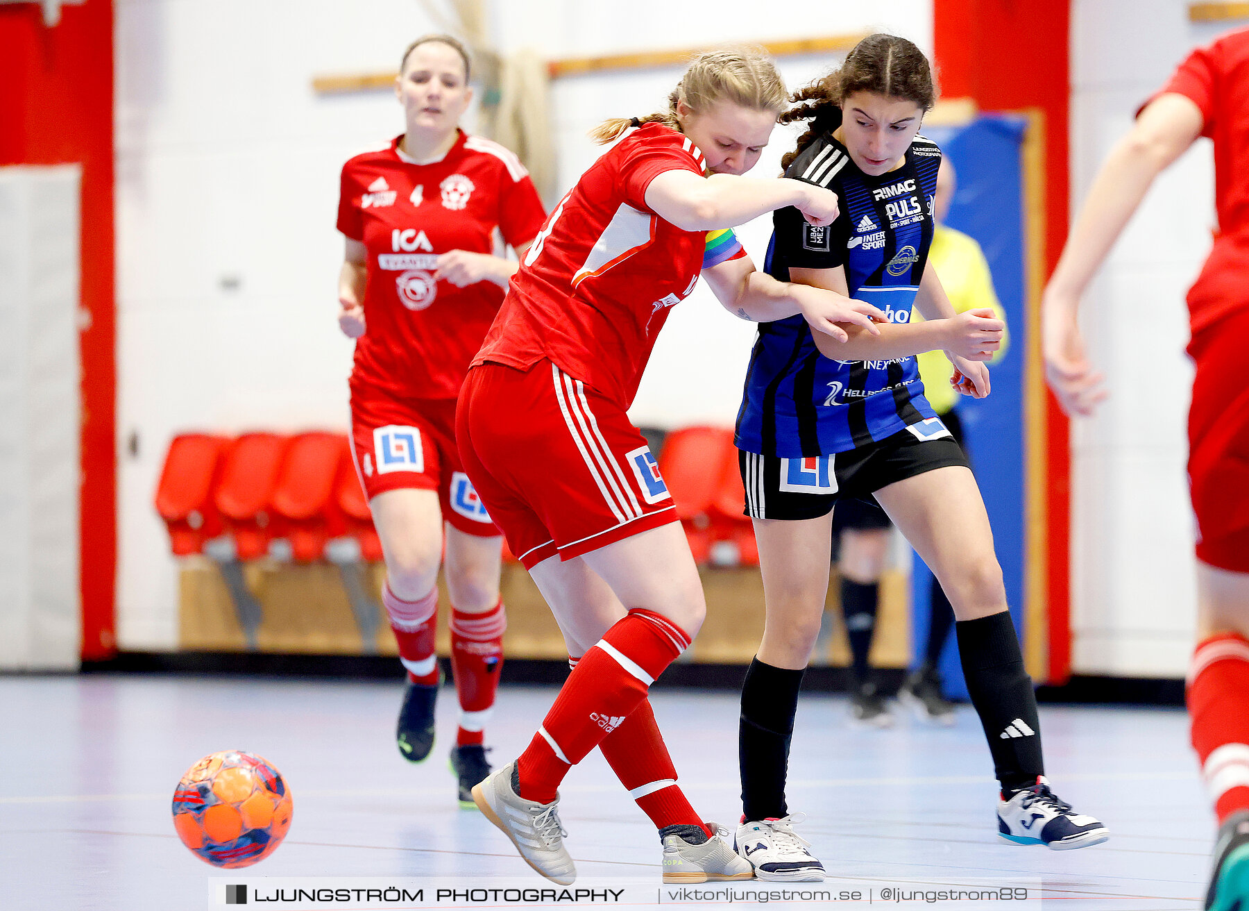 Dina-cupen 2024 1 2-final Skövde KIK-Mariestads BoIS FF 2-0,dam,Idrottshallen,Töreboda,Sverige,Futsal,,2024,326251