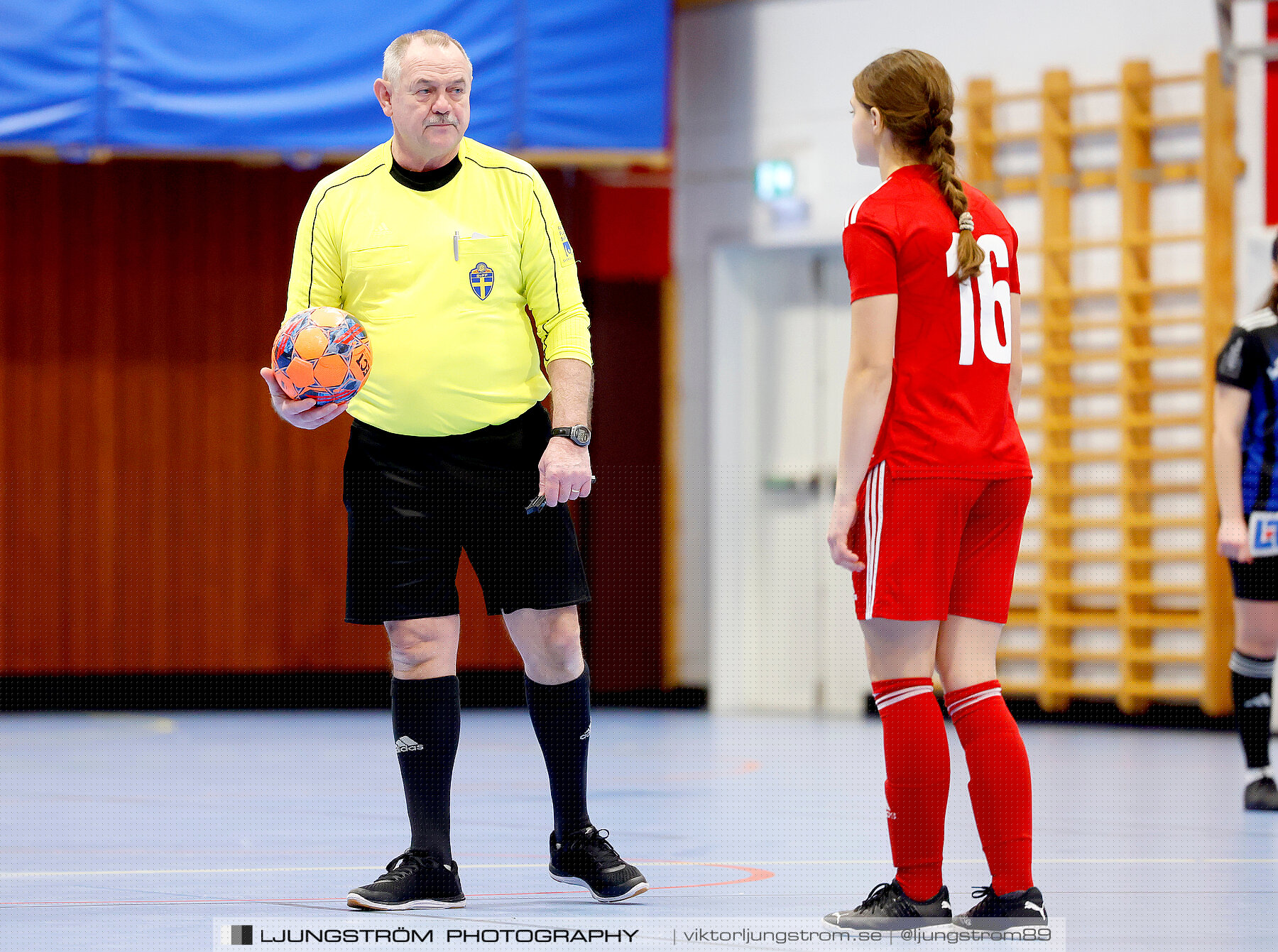 Dina-cupen 2024 1 2-final Skövde KIK-Mariestads BoIS FF 2-0,dam,Idrottshallen,Töreboda,Sverige,Futsal,,2024,326253