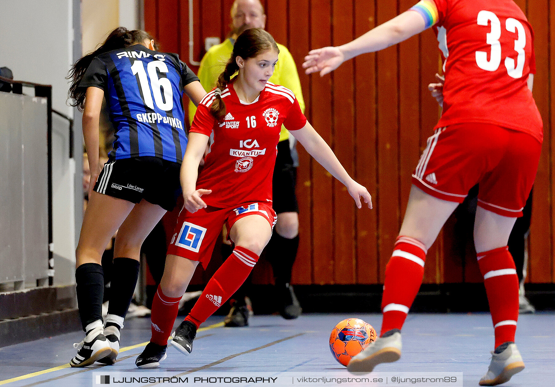 Dina-cupen 2024 1 2-final Skövde KIK-Mariestads BoIS FF 2-0,dam,Idrottshallen,Töreboda,Sverige,Futsal,,2024,326258