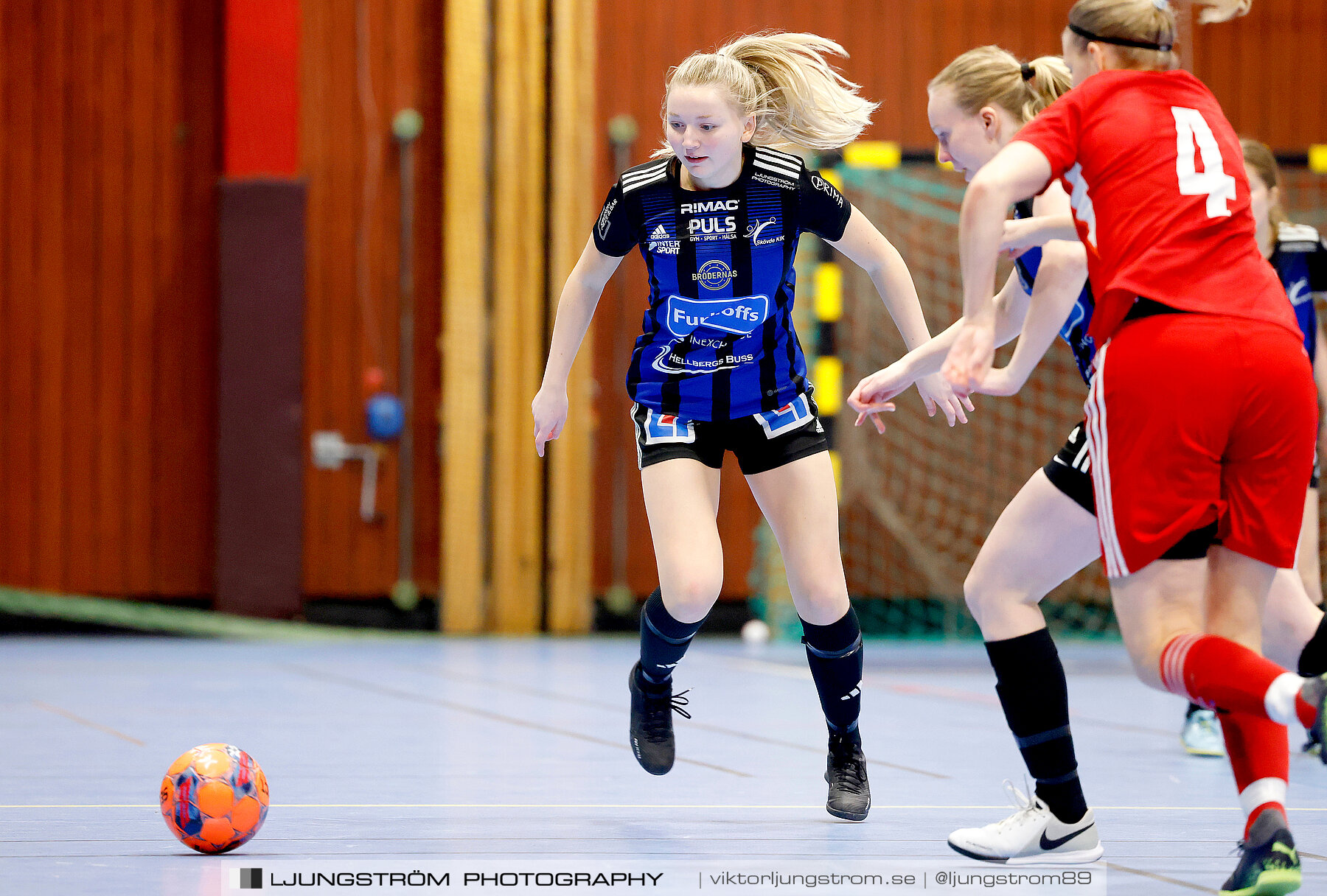 Dina-cupen 2024 1 2-final Skövde KIK-Mariestads BoIS FF 2-0,dam,Idrottshallen,Töreboda,Sverige,Futsal,,2024,326263