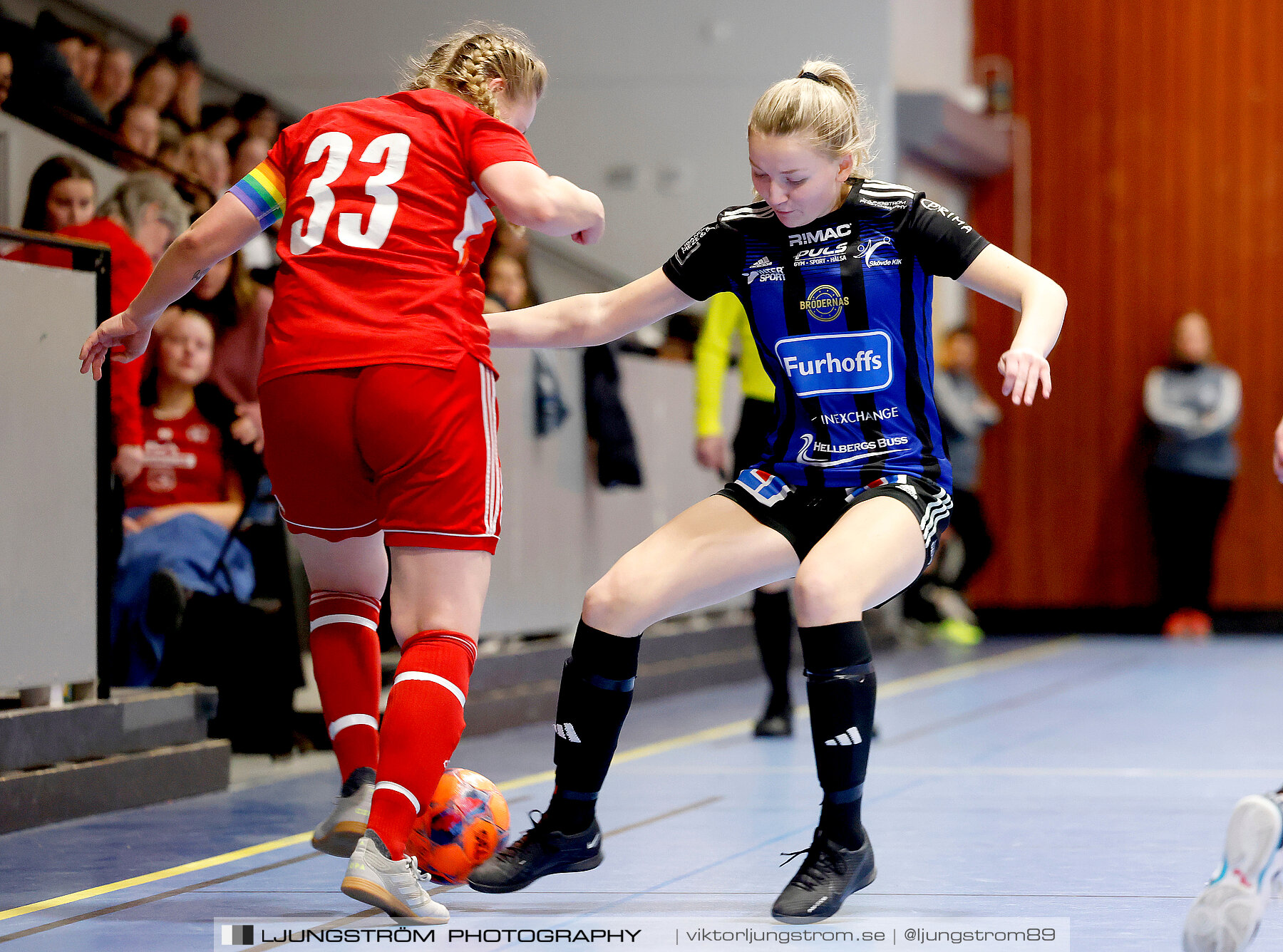 Dina-cupen 2024 1 2-final Skövde KIK-Mariestads BoIS FF 2-0,dam,Idrottshallen,Töreboda,Sverige,Futsal,,2024,326270