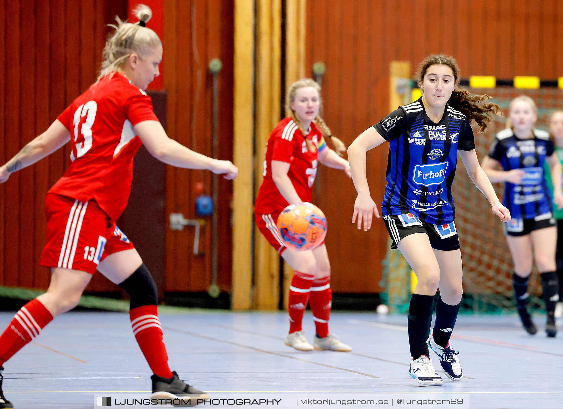 Dina-cupen 2024 1 2-final Skövde KIK-Mariestads BoIS FF 2-0,dam,Idrottshallen,Töreboda,Sverige,Futsal,,2024,326271