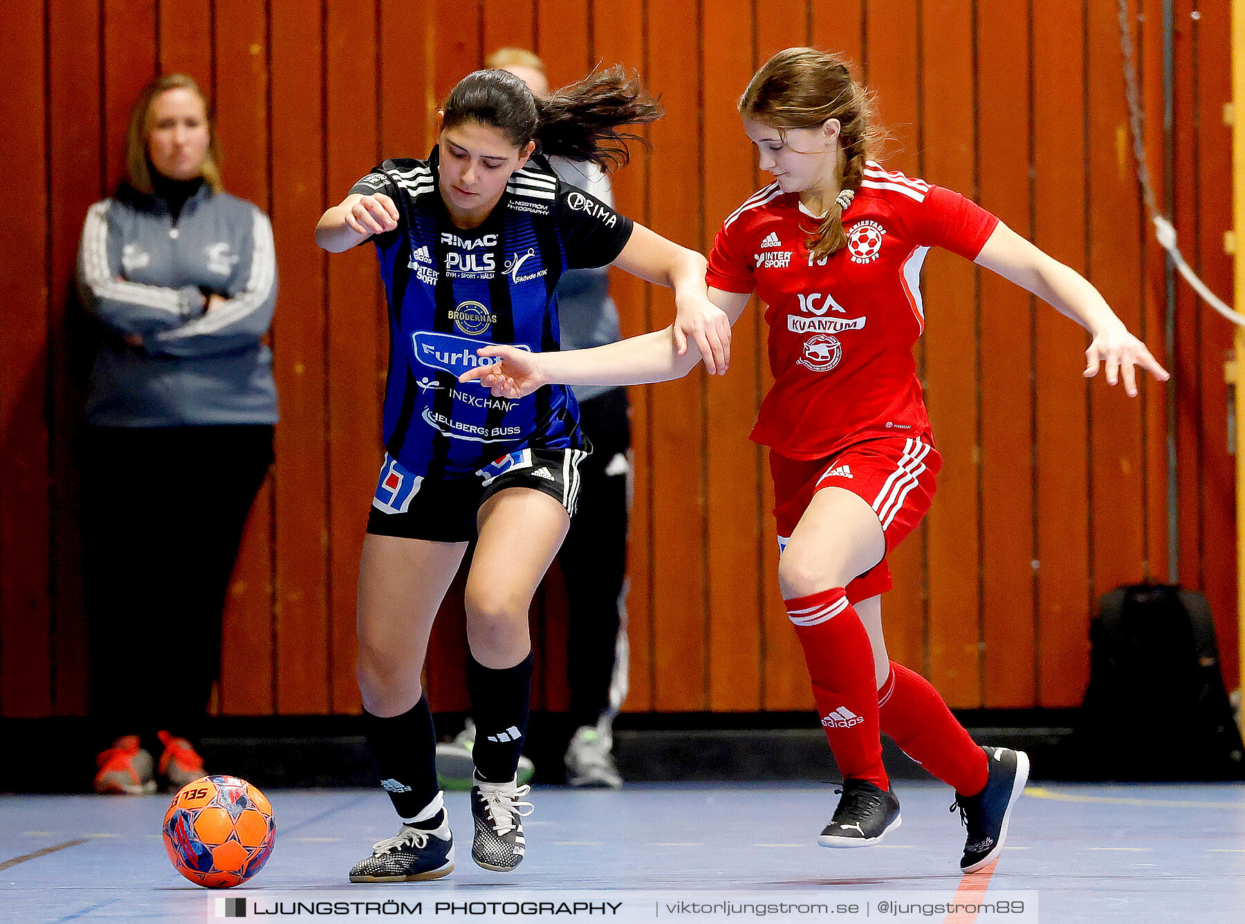 Dina-cupen 2024 1 2-final Skövde KIK-Mariestads BoIS FF 2-0,dam,Idrottshallen,Töreboda,Sverige,Futsal,,2024,326273