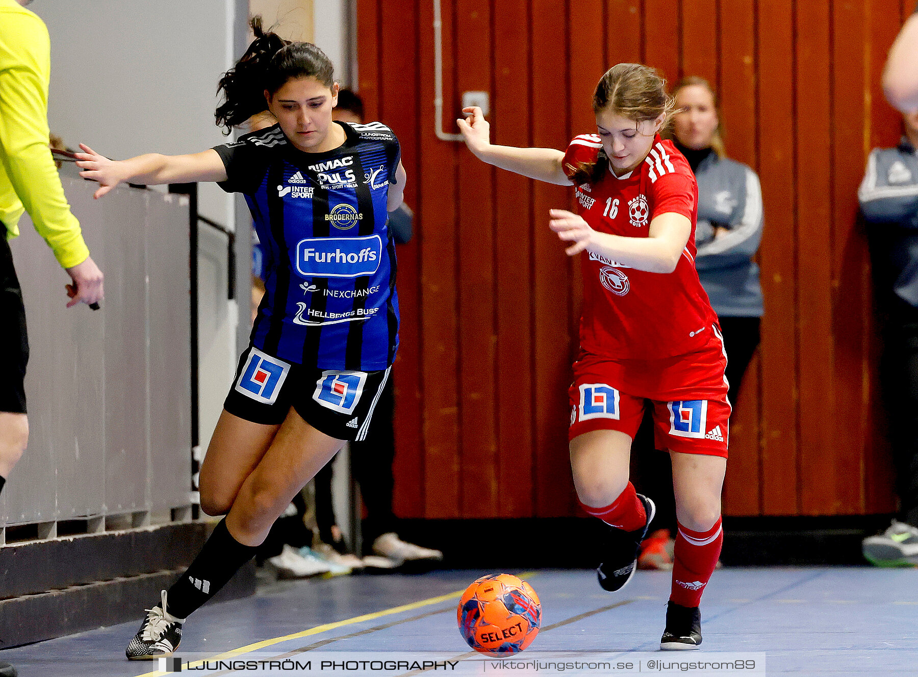 Dina-cupen 2024 1 2-final Skövde KIK-Mariestads BoIS FF 2-0,dam,Idrottshallen,Töreboda,Sverige,Futsal,,2024,326274