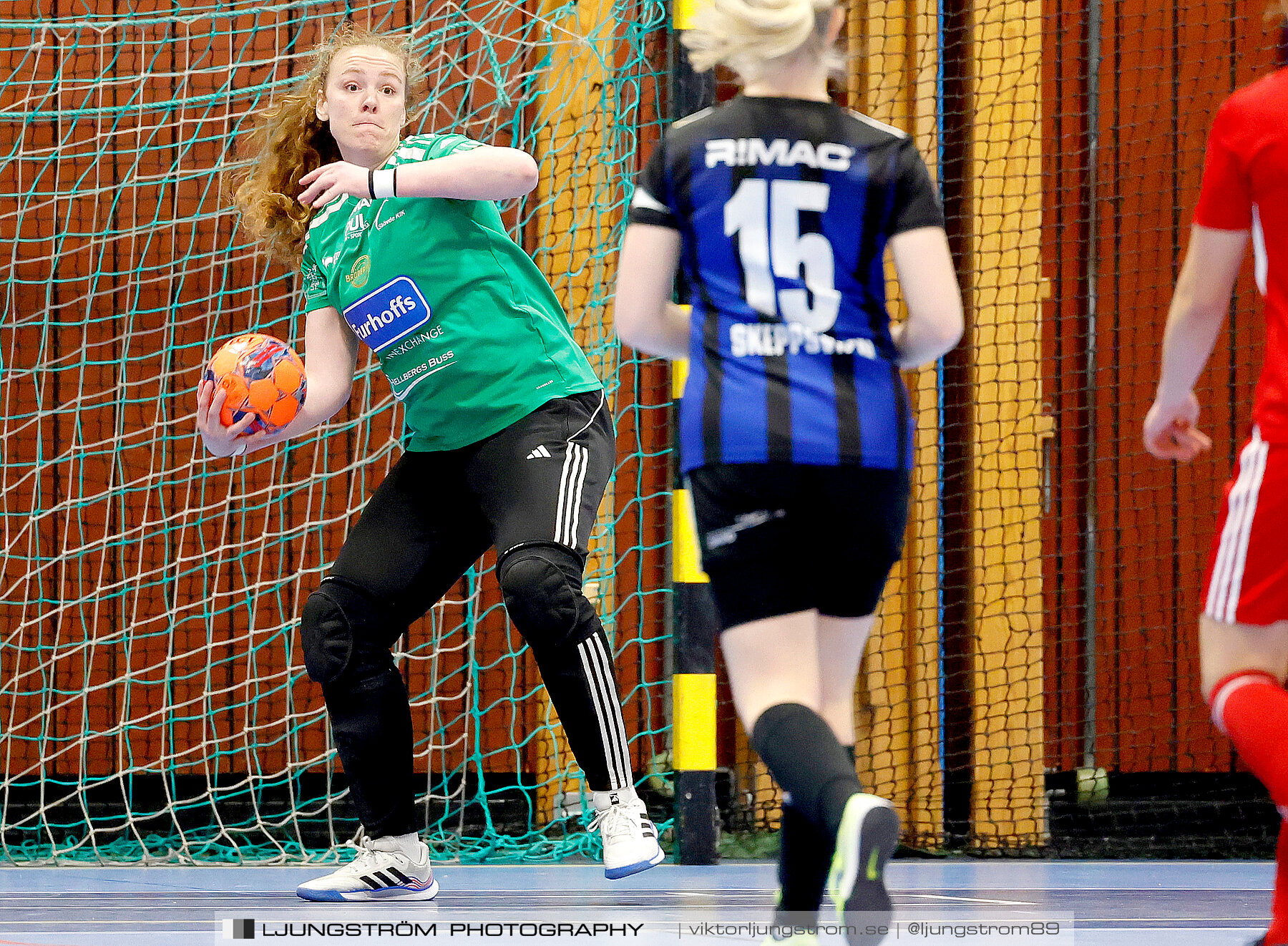 Dina-cupen 2024 1 2-final Skövde KIK-Mariestads BoIS FF 2-0,dam,Idrottshallen,Töreboda,Sverige,Futsal,,2024,326276