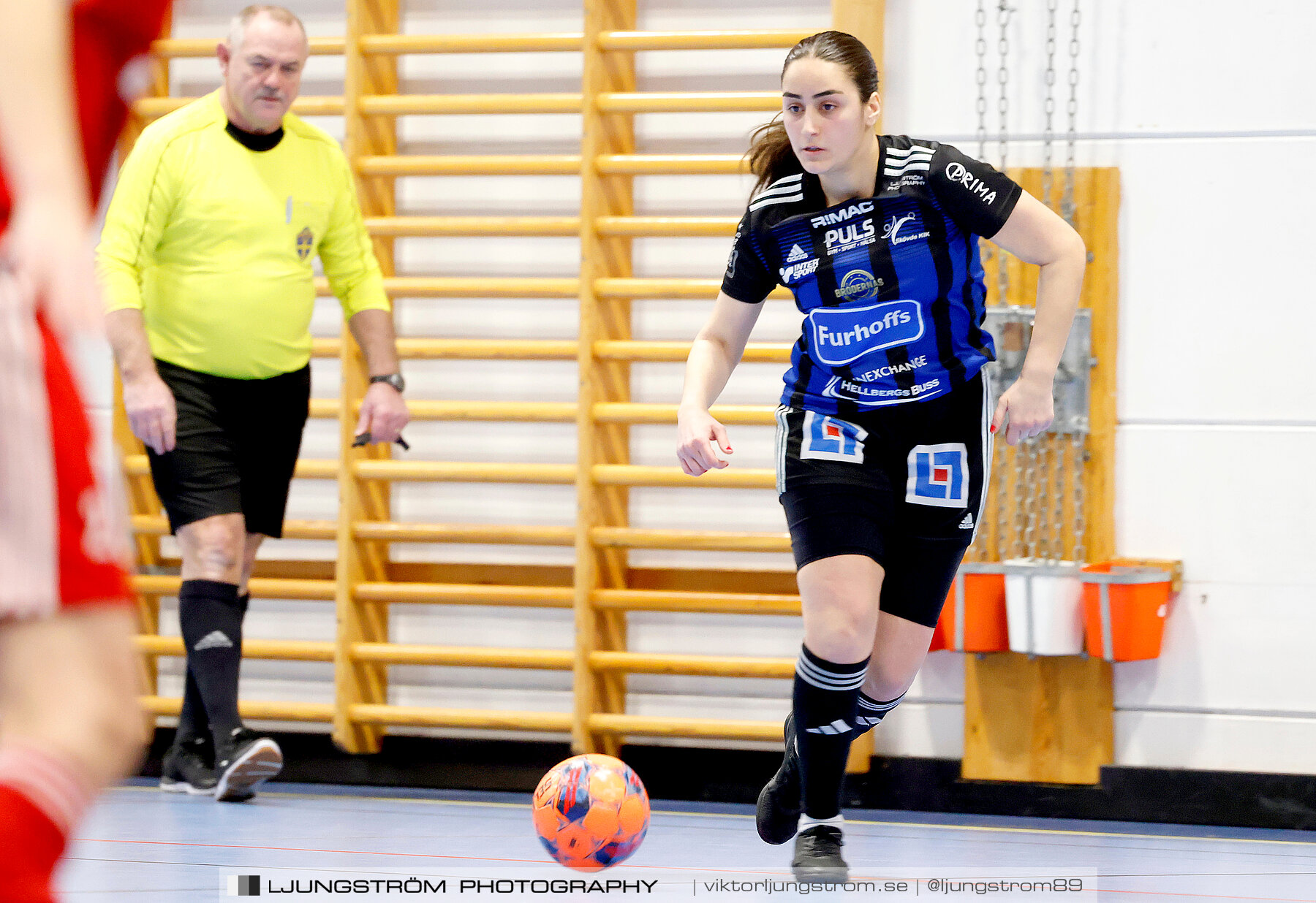 Dina-cupen 2024 1 2-final Skövde KIK-Mariestads BoIS FF 2-0,dam,Idrottshallen,Töreboda,Sverige,Futsal,,2024,326278