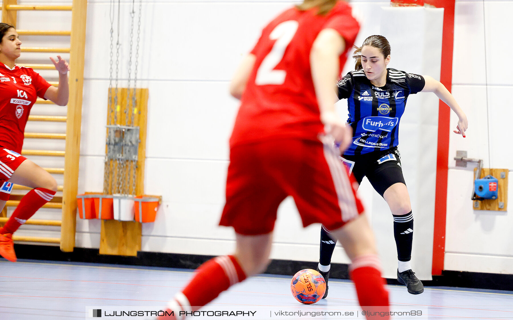 Dina-cupen 2024 1 2-final Skövde KIK-Mariestads BoIS FF 2-0,dam,Idrottshallen,Töreboda,Sverige,Futsal,,2024,326279