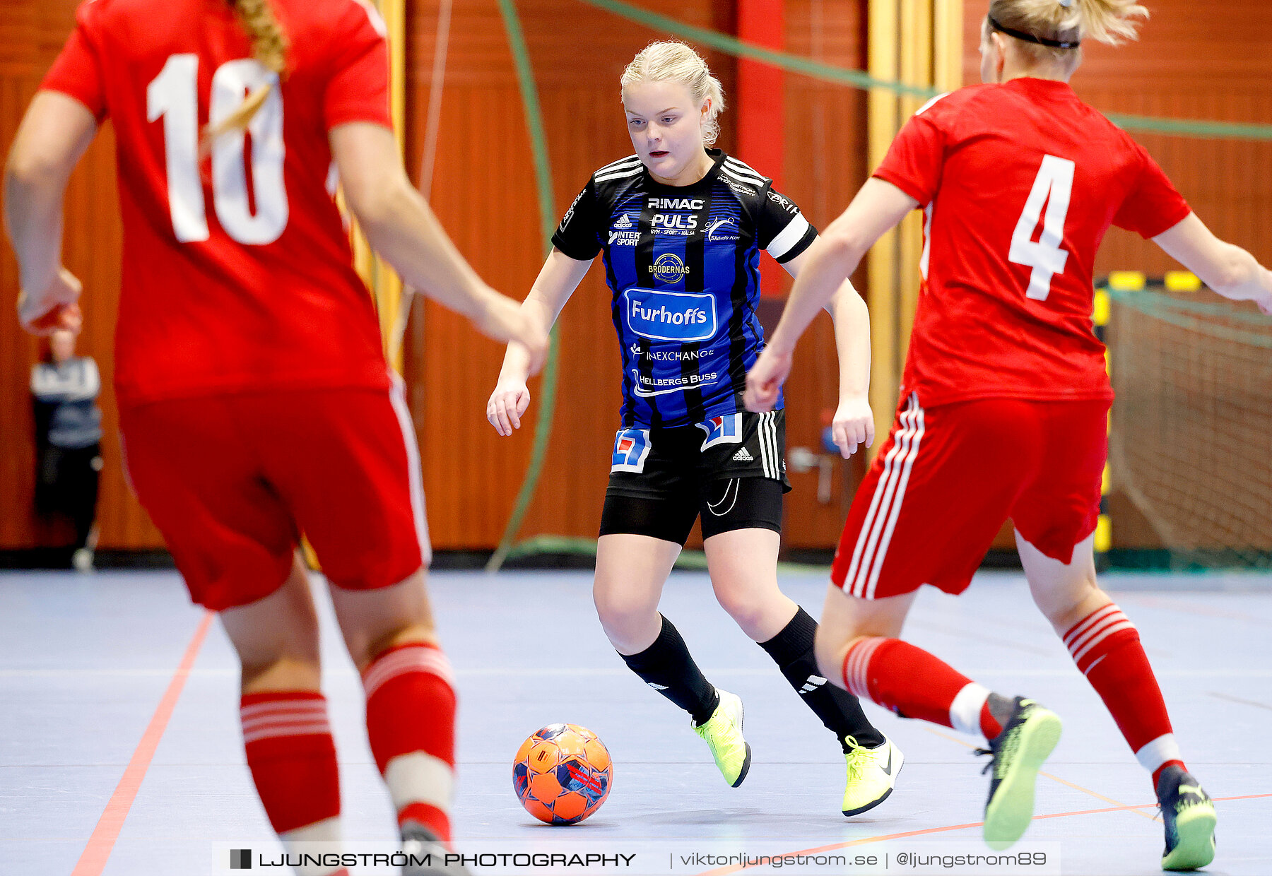 Dina-cupen 2024 1 2-final Skövde KIK-Mariestads BoIS FF 2-0,dam,Idrottshallen,Töreboda,Sverige,Futsal,,2024,326281