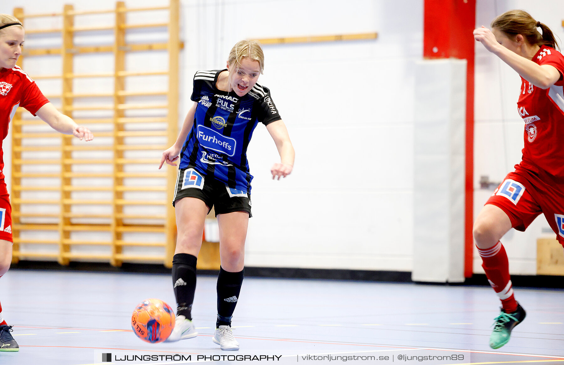 Dina-cupen 2024 1 2-final Skövde KIK-Mariestads BoIS FF 2-0,dam,Idrottshallen,Töreboda,Sverige,Futsal,,2024,326283