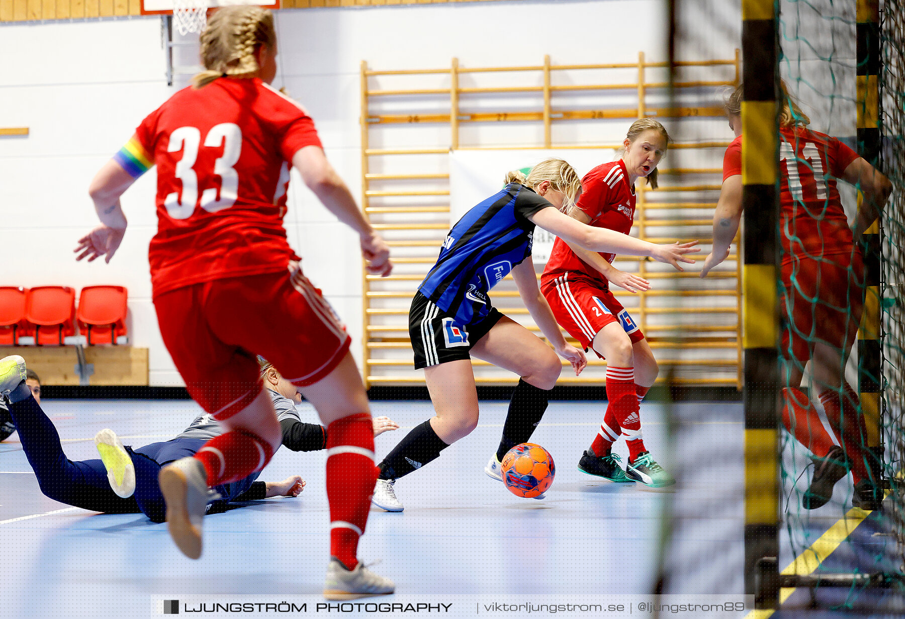 Dina-cupen 2024 1 2-final Skövde KIK-Mariestads BoIS FF 2-0,dam,Idrottshallen,Töreboda,Sverige,Futsal,,2024,326290